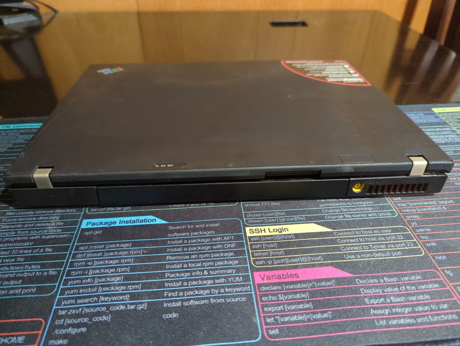 IBM ThinkPad T60 Vintage Laptop Core Duo 1.66GHz 240 GB SSD 3GB RAM Windows XP