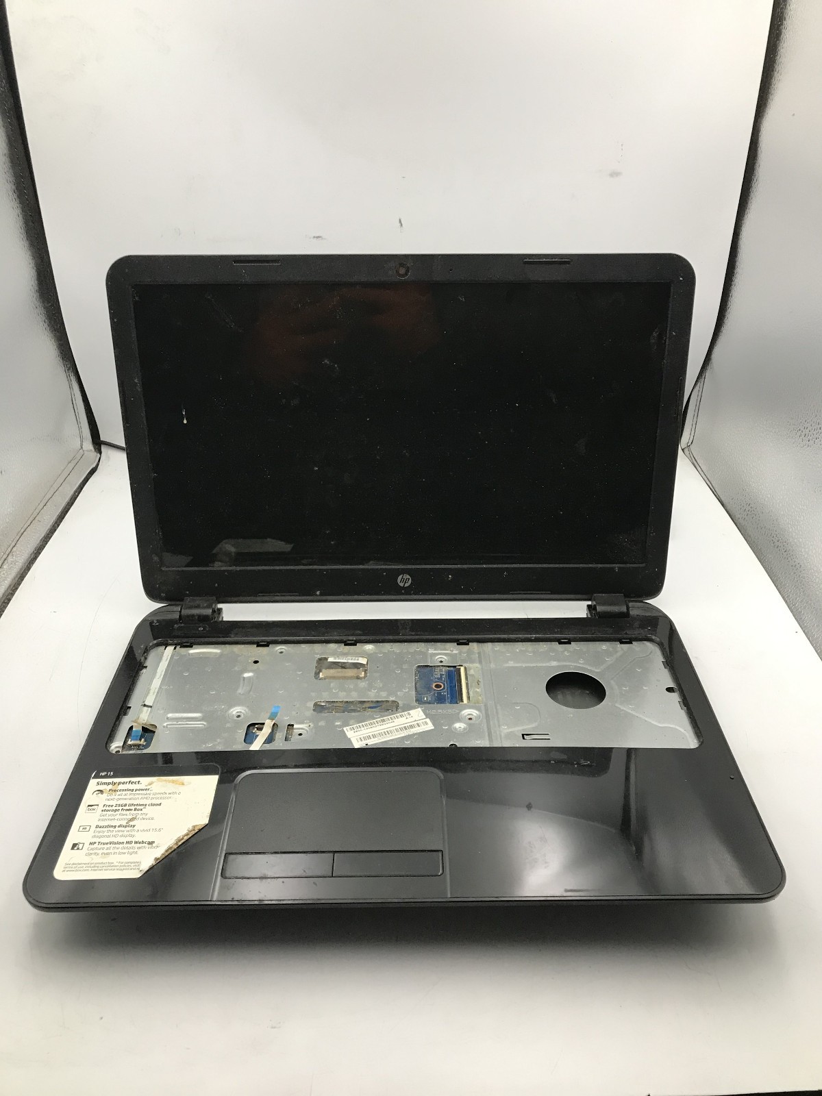 HP PAVILLION 15 – FOR PARTS/REPAIR – AMD E SERIES – NO RAM – READ DESCRIP – BB!!