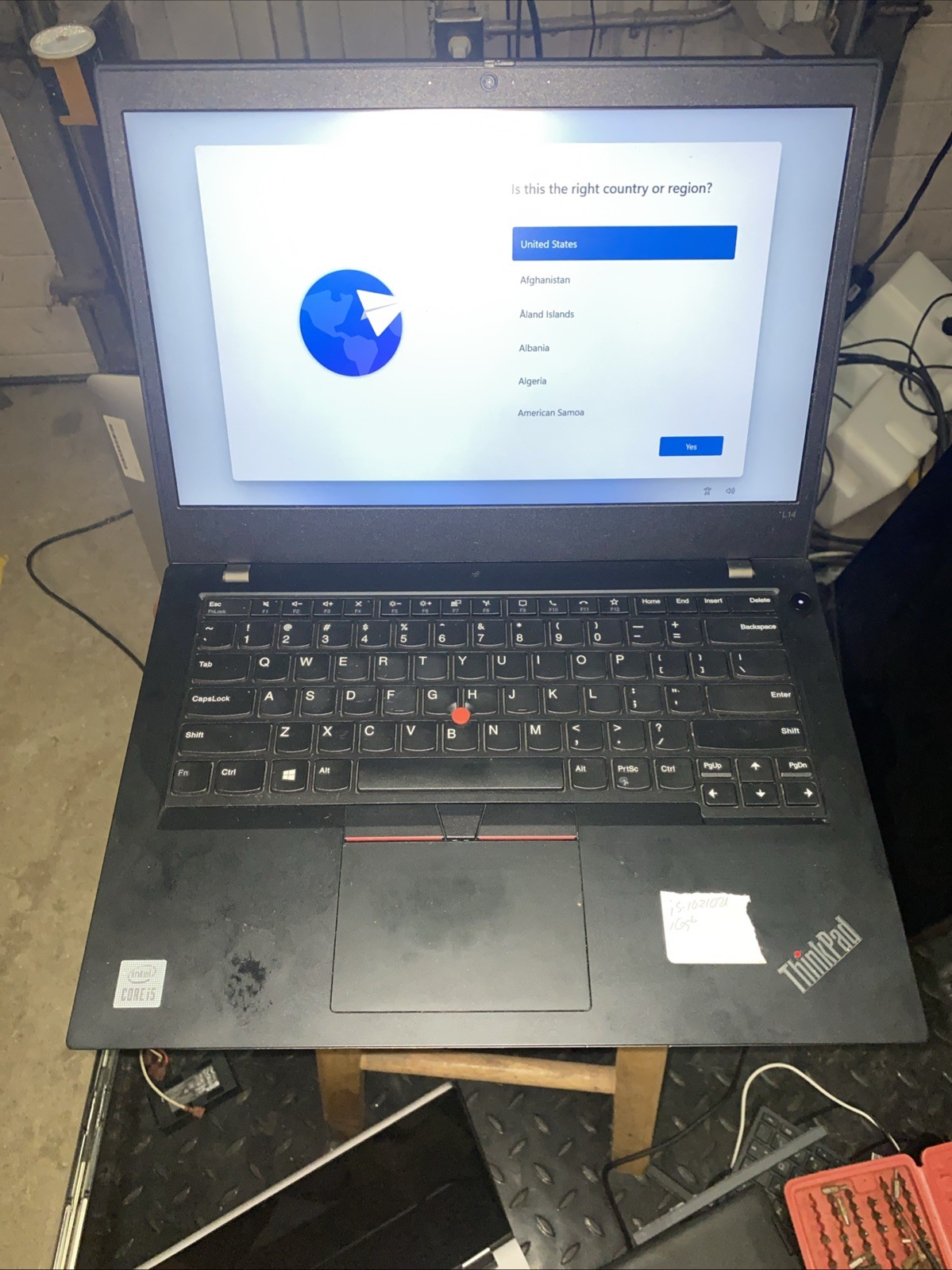 Lenovo Thinkpad L14 G1 i5-10210u 16GB Ram 256GB SSD, Windows 11