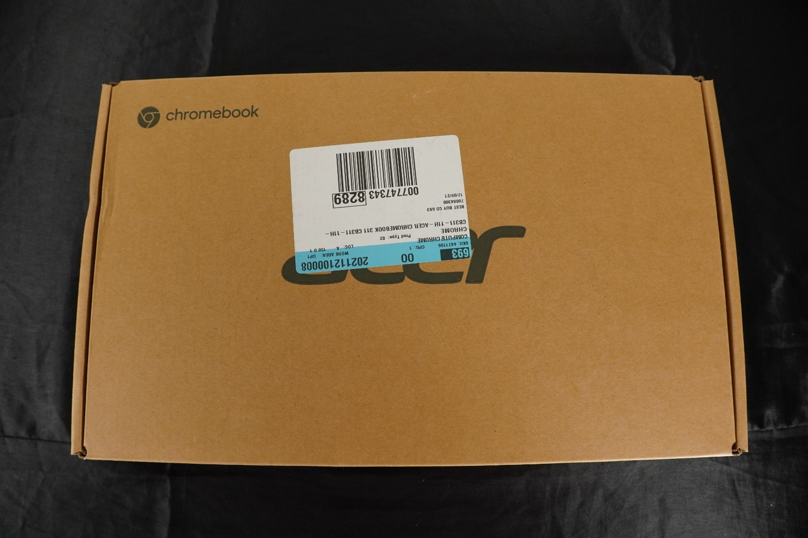 Acer Chromebook 311 11.6″ 32 GB, Cortex A73, 2 GHz, 4 GB Silver security – 2030