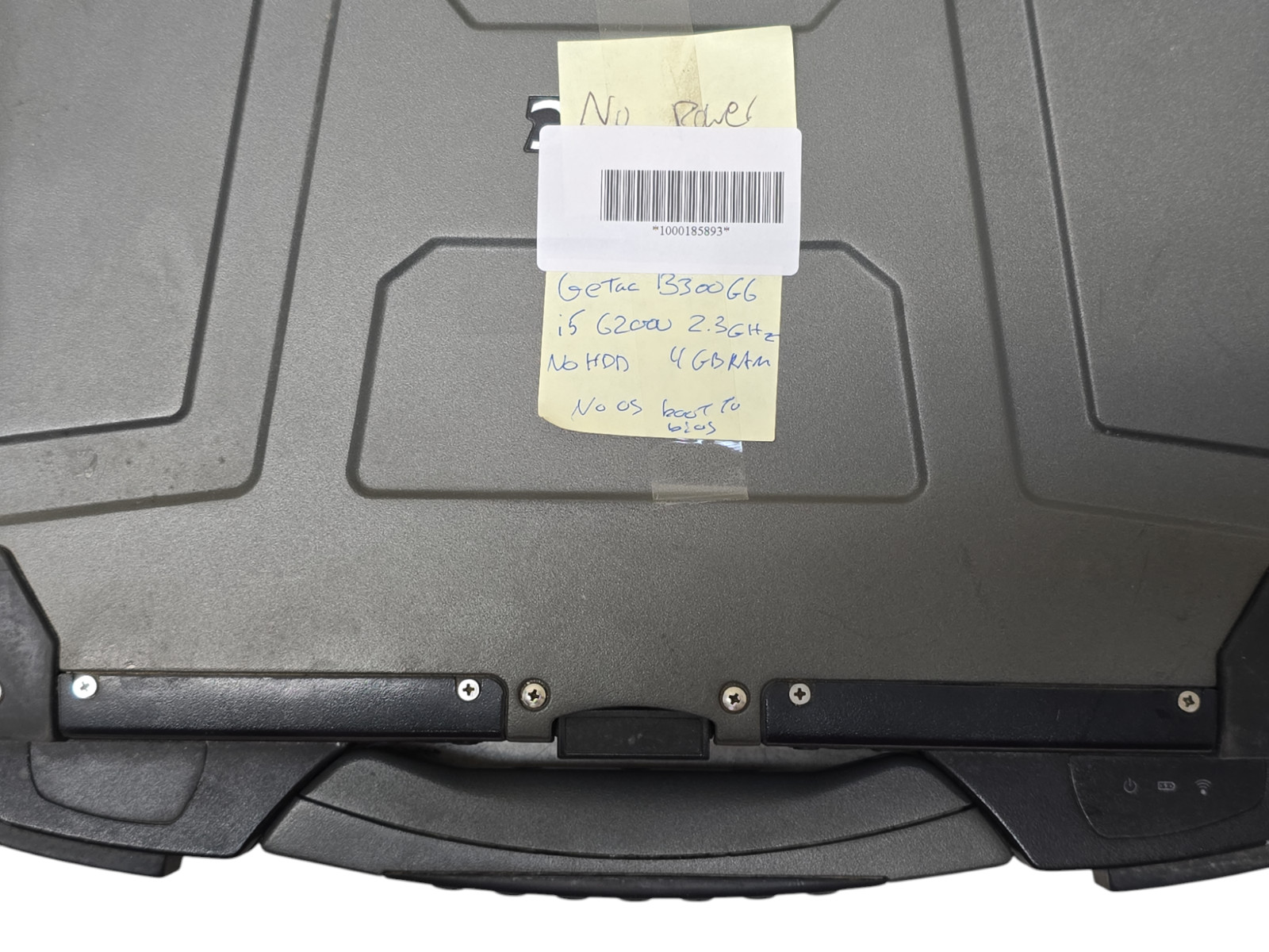 Getac B300-G6 Toughbook i5-6200U@2.3GHZ No HDD No OS 4GB Ram READ Tested