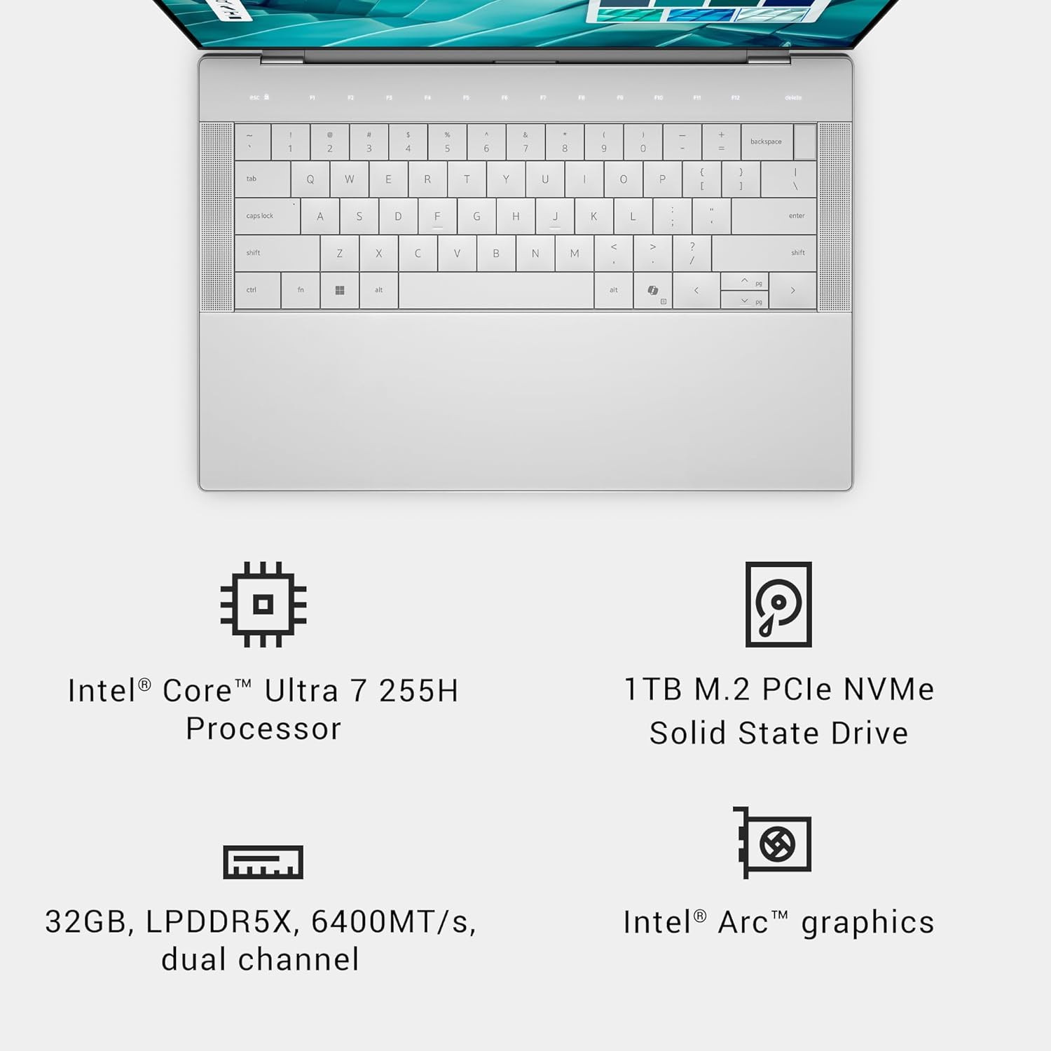 XPS 14 Premium Laptop Da14250-14.5-Inch Touch 3.2K OLED 48-120Hz Display, Intel