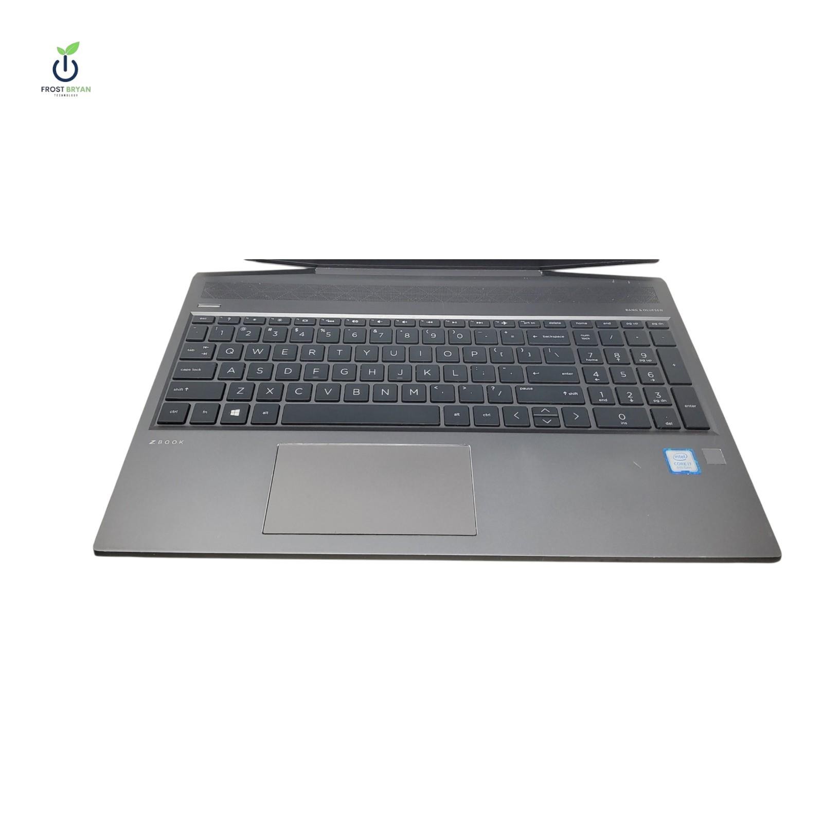 HP ZBook 15v G5 Laptop i7-8750H@2.20GHz 8 GB No SSD/Batt/OS Grade D [DEFECTIVE]