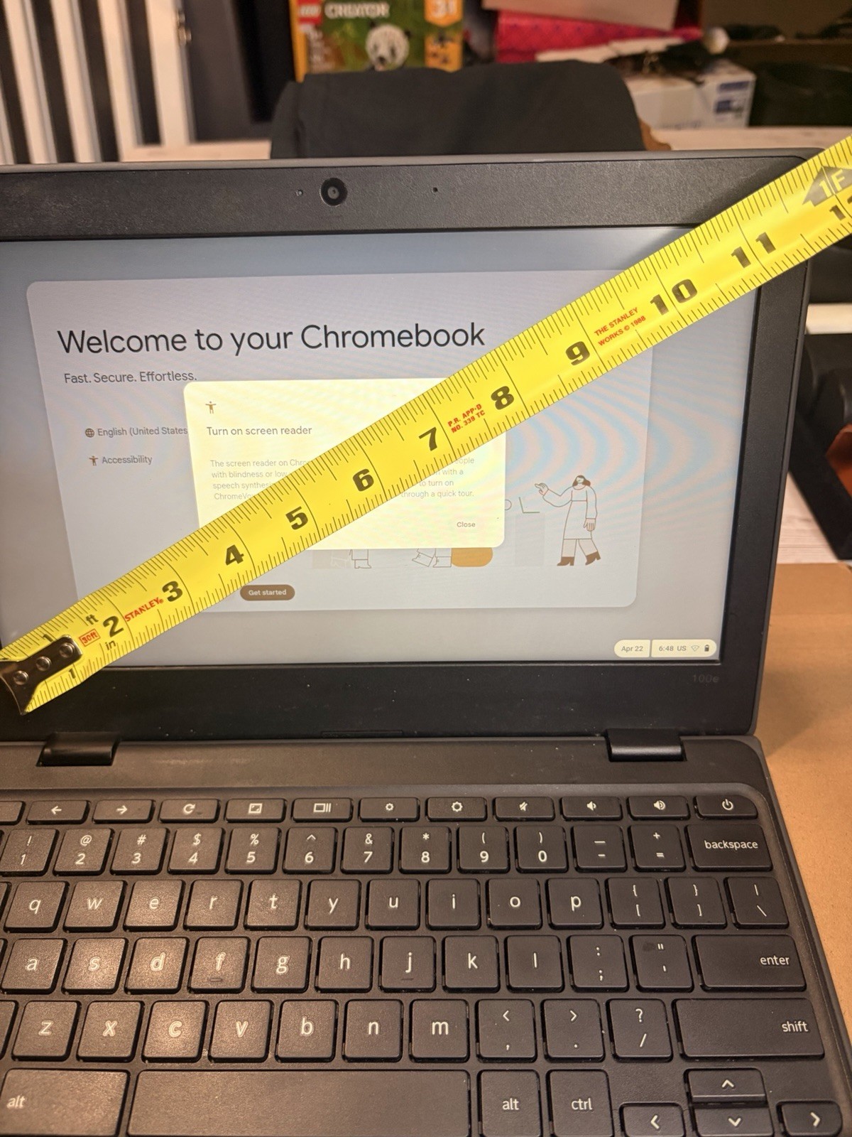 Lenovo 100e Chromebook 11.6″ 4GB/16GB BLACK