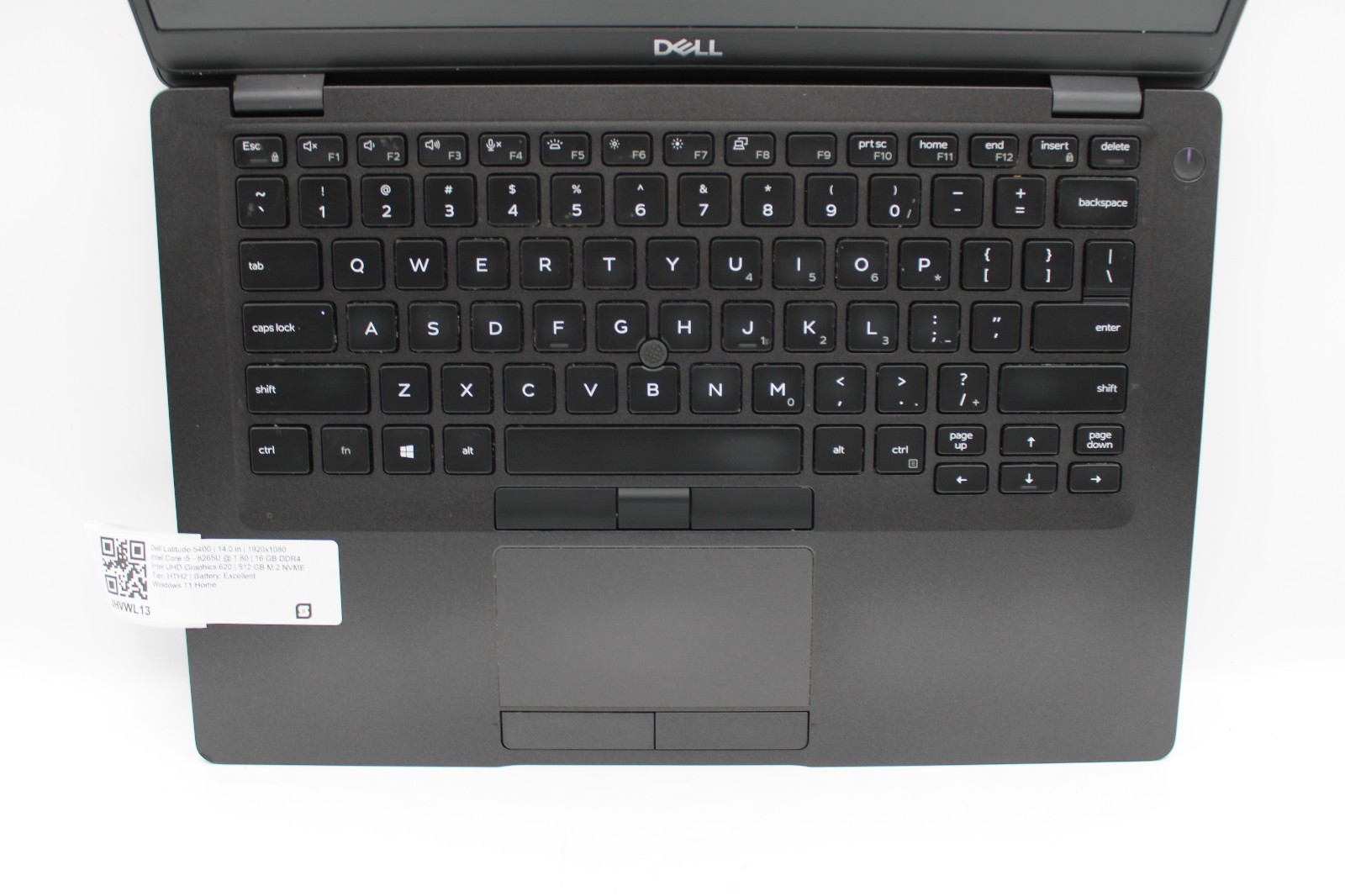 Dell Latitude 5400 i5-8265U @ 1.8 GHz 16GB RAM 512GB SSD W11H