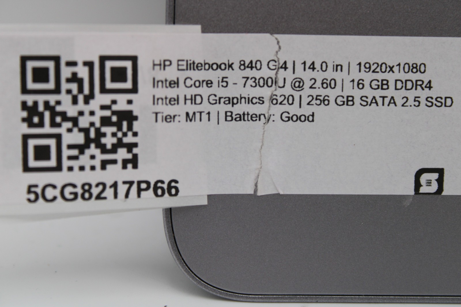 HP Elitebook 840 G4 i5-7300U @ 2.6 GHz 16GB RAM 256GB SSD No OS