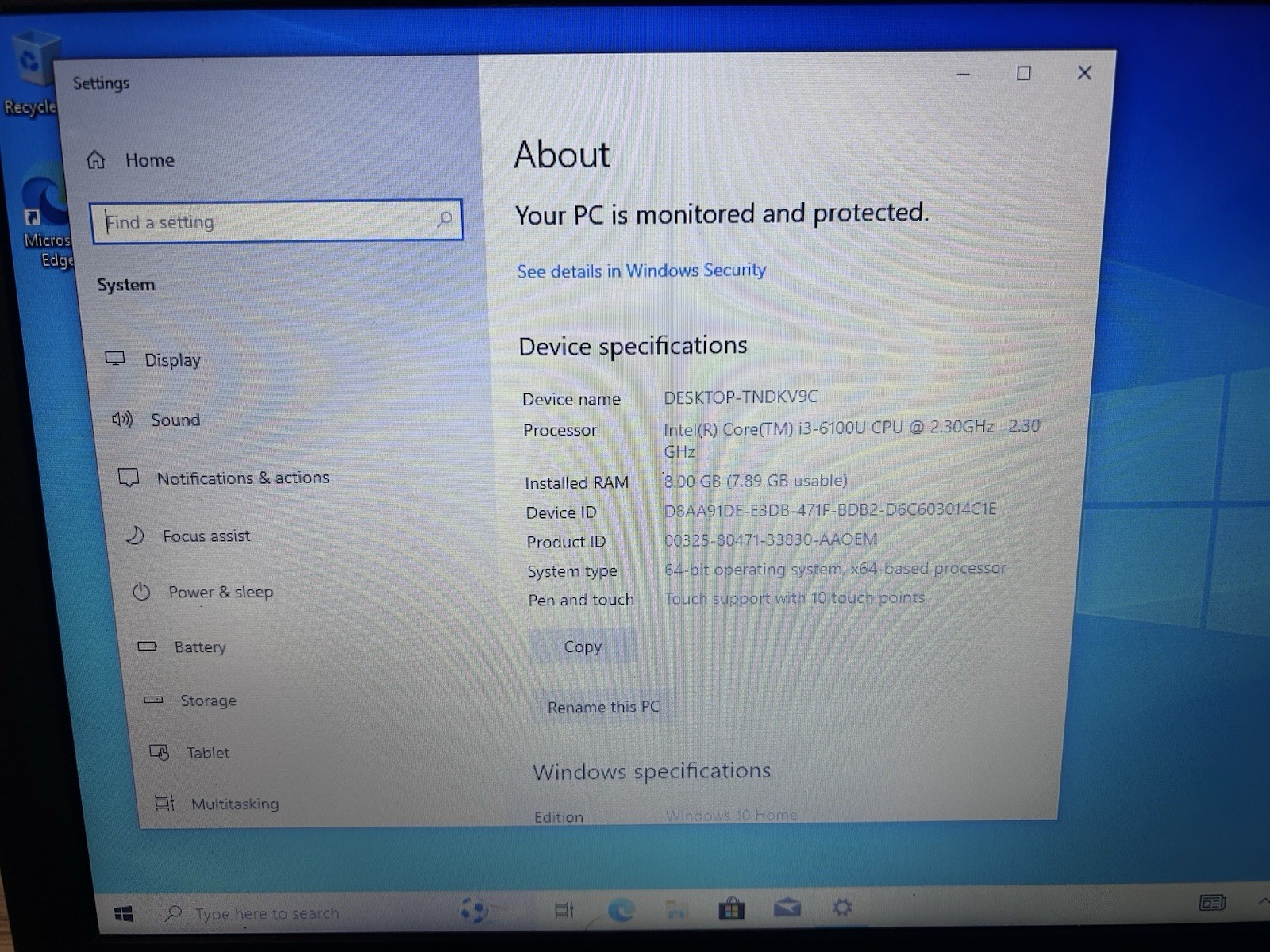 HP 15-ay041wm 15″ 250GB Laptop Intel Core i3-1115G4 8GB RAM Bad Keyboard / Ram