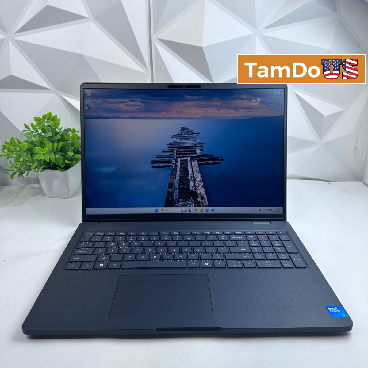 Dell Pro 16 PC16250 Laptop, 16″ FHD+, Intel Core 5 120U, 16GB RAM, 512GB SSD