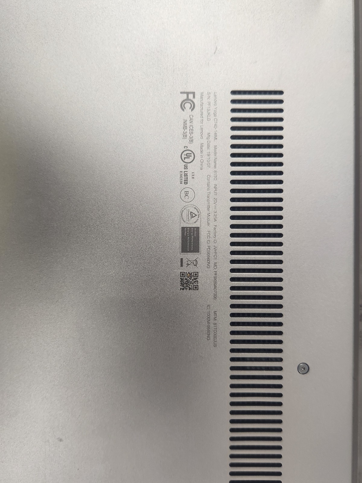 Lenovo Yoga 14in 2-n-1 Laptop, i5 10th Gen, 8GB RAM, 256GB SSD, Win 10 Pro READ!