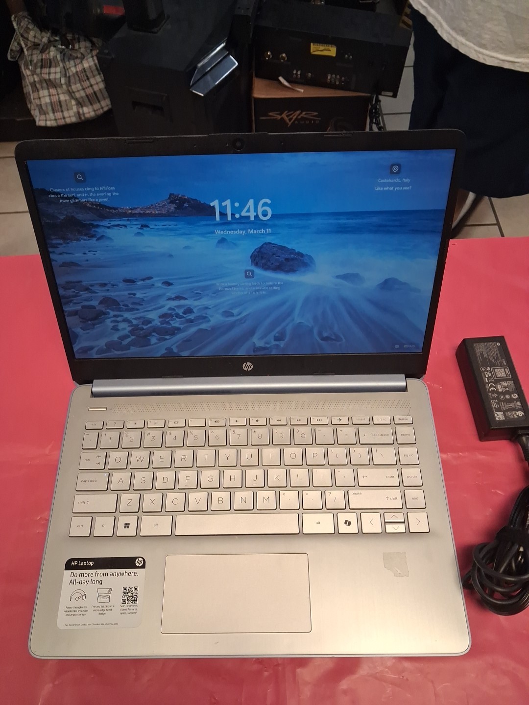 HP 14-dq3150nr 14″ Intel Celeron N4500 1.10 GHz 4GB DDR4 64GB SSD W11S Laptop