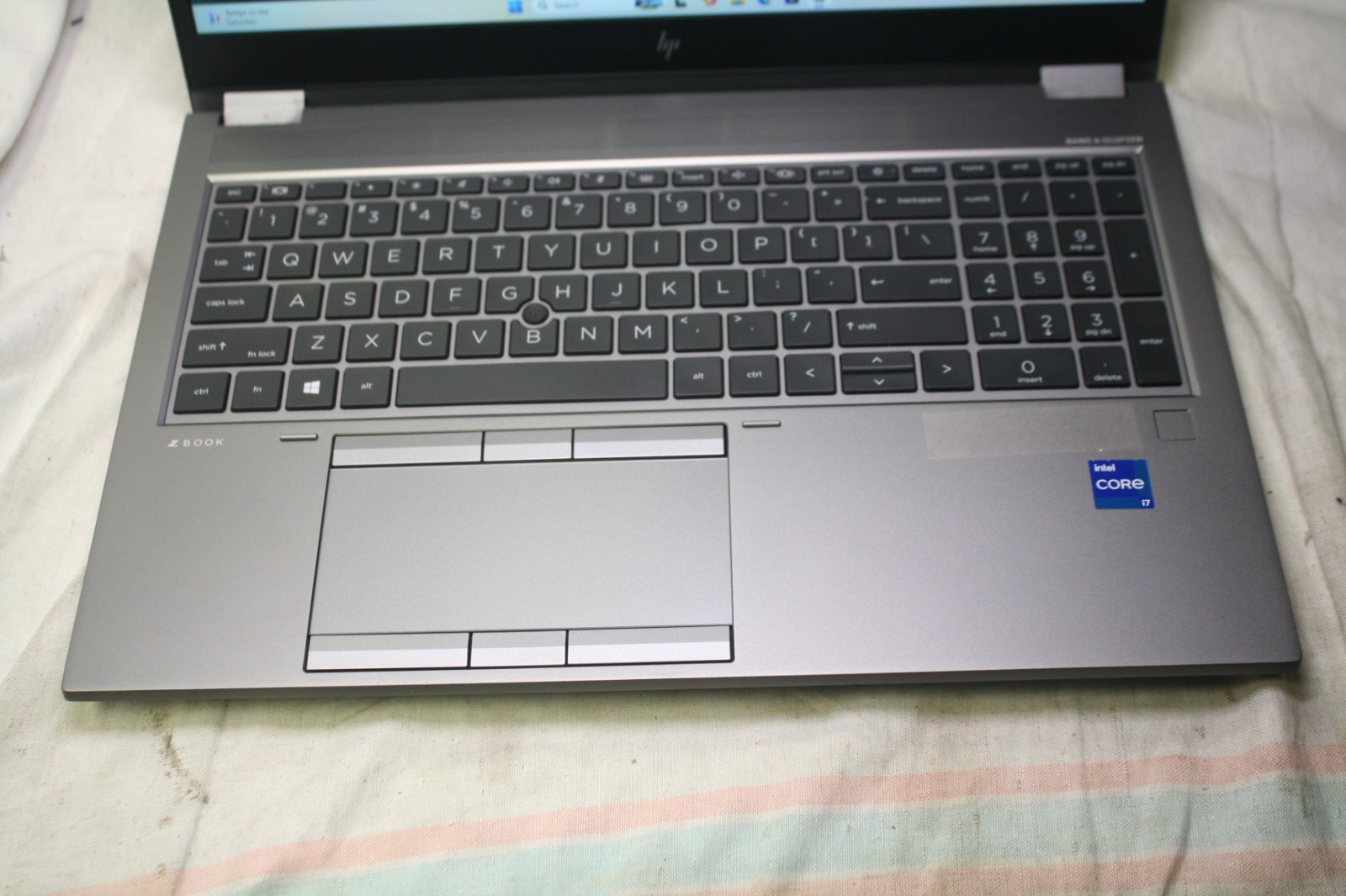 HP ZBook Fury G8 Mobily, 15.6″ i7-11800H, 2.3 GHz,64GB Ram 512 SSD T1200