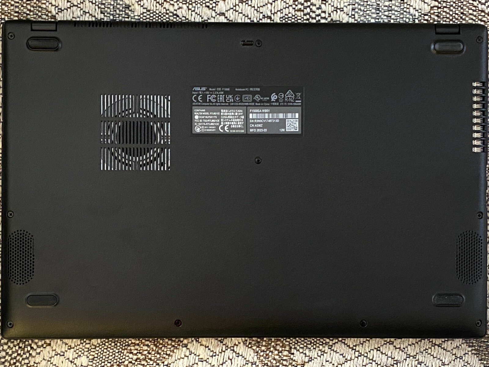 ASUS Vivobook 15.6″ FHD Laptop Intel 4-Core i5 1135G7 8GB RAM, 256GB SSD