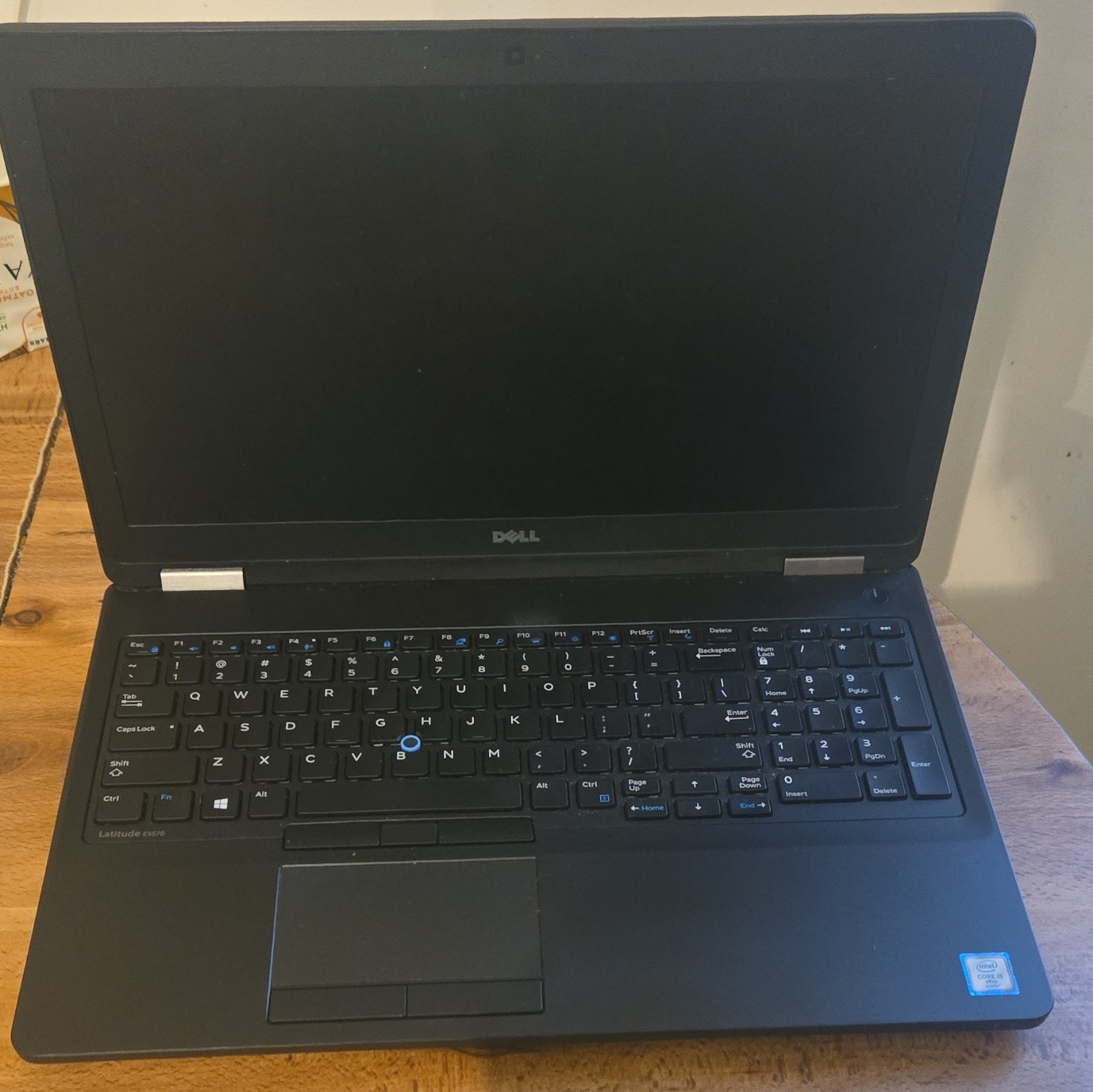 Dell Latitude E5570 15.6″ Black Laptop Intel Core i5 GbE Webcam no ram no hdd