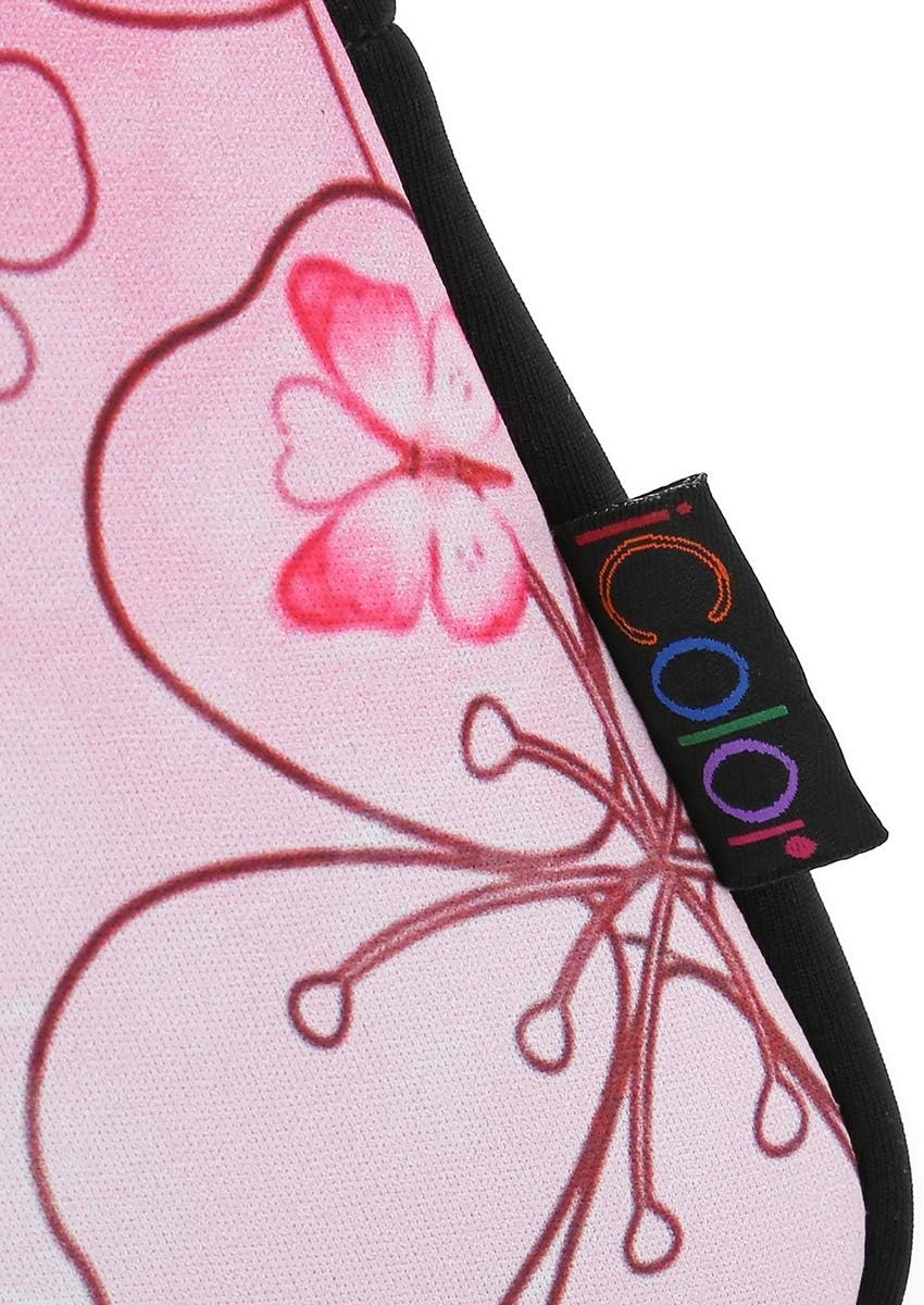Neoprene Tablet Sleeve Cover with Handle for 9.7 to 10.2 Inch Apple iPads – Pink