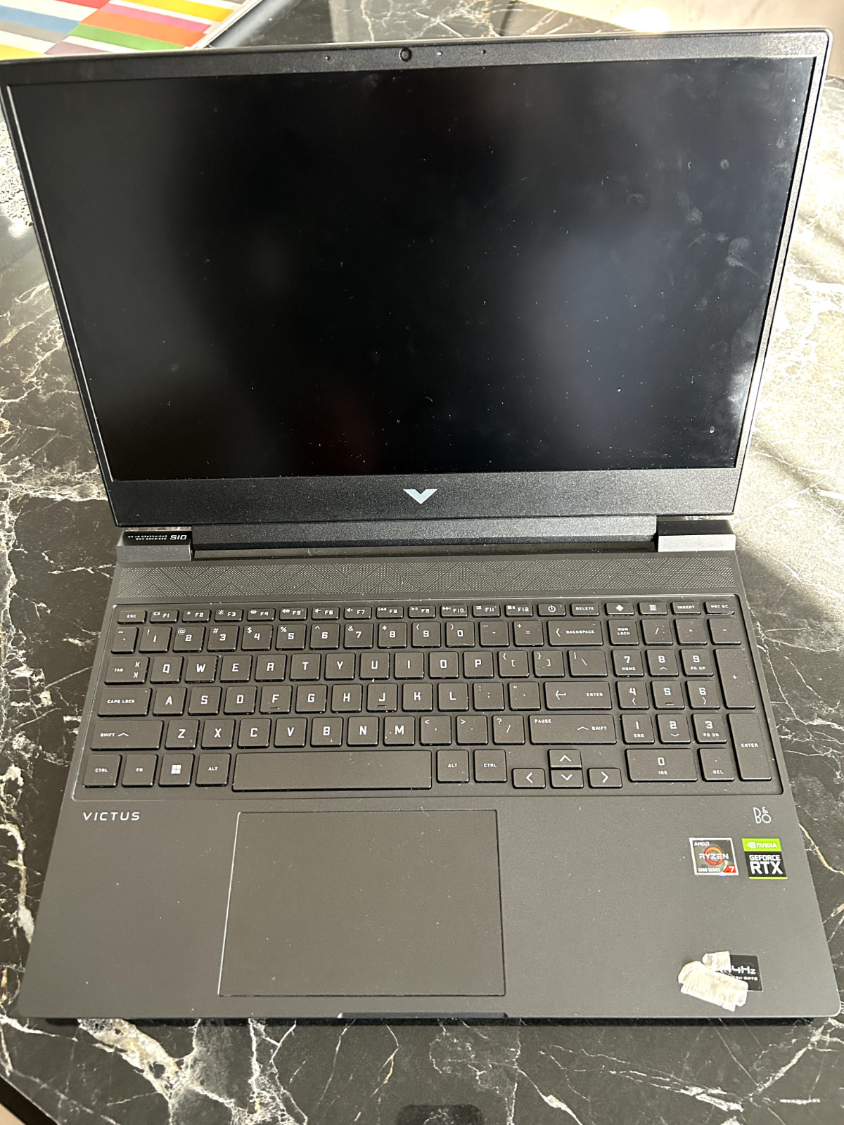 HP Victus 15.6″ Gaming Laptop PC, NVIDIA GeForce RTX 3050 Ti, AMD Ryzen 7 5800H,