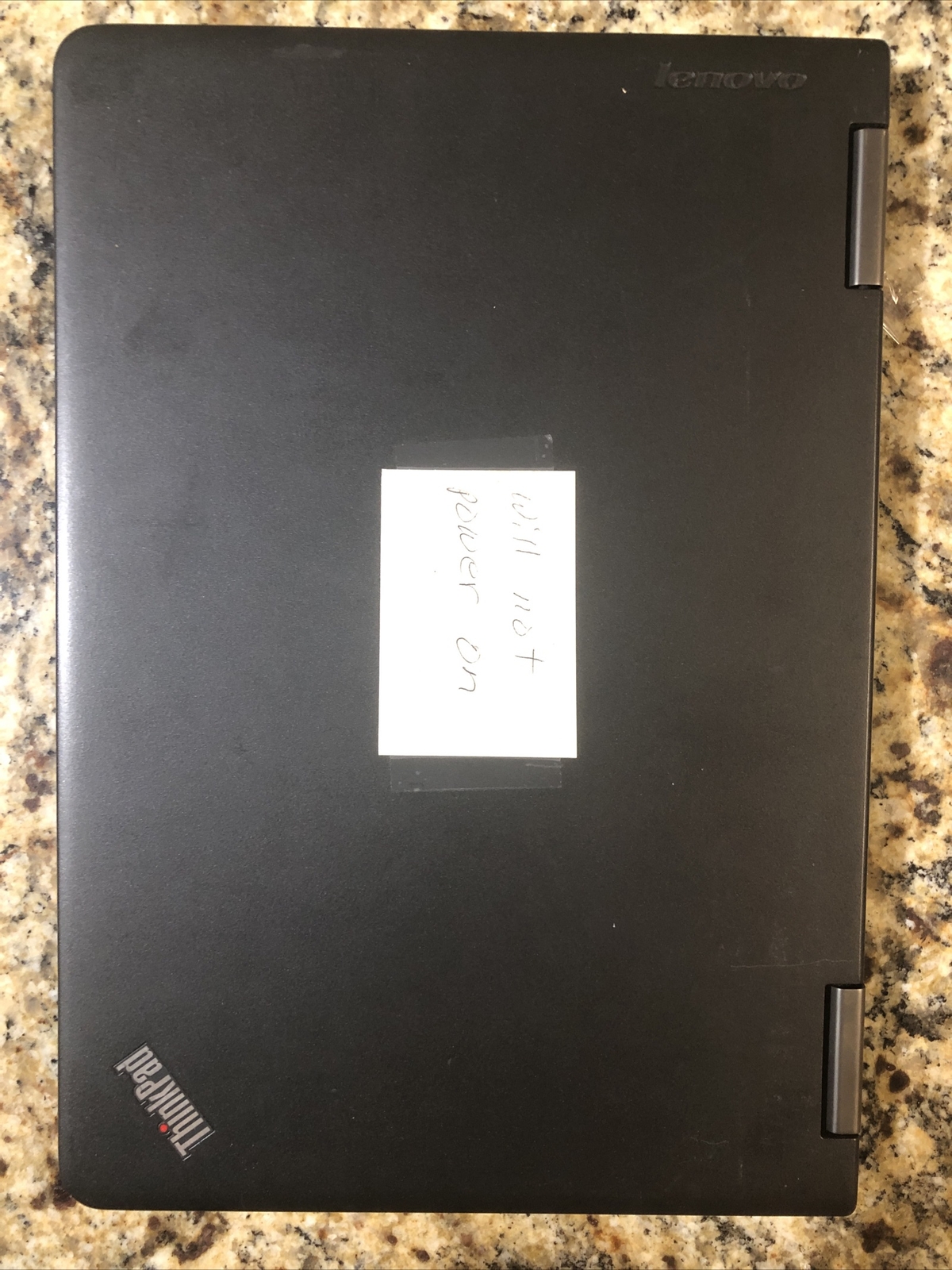 Lenovo ThinkPad Yoga Core i7, No Power INCOMPLETE (Read)