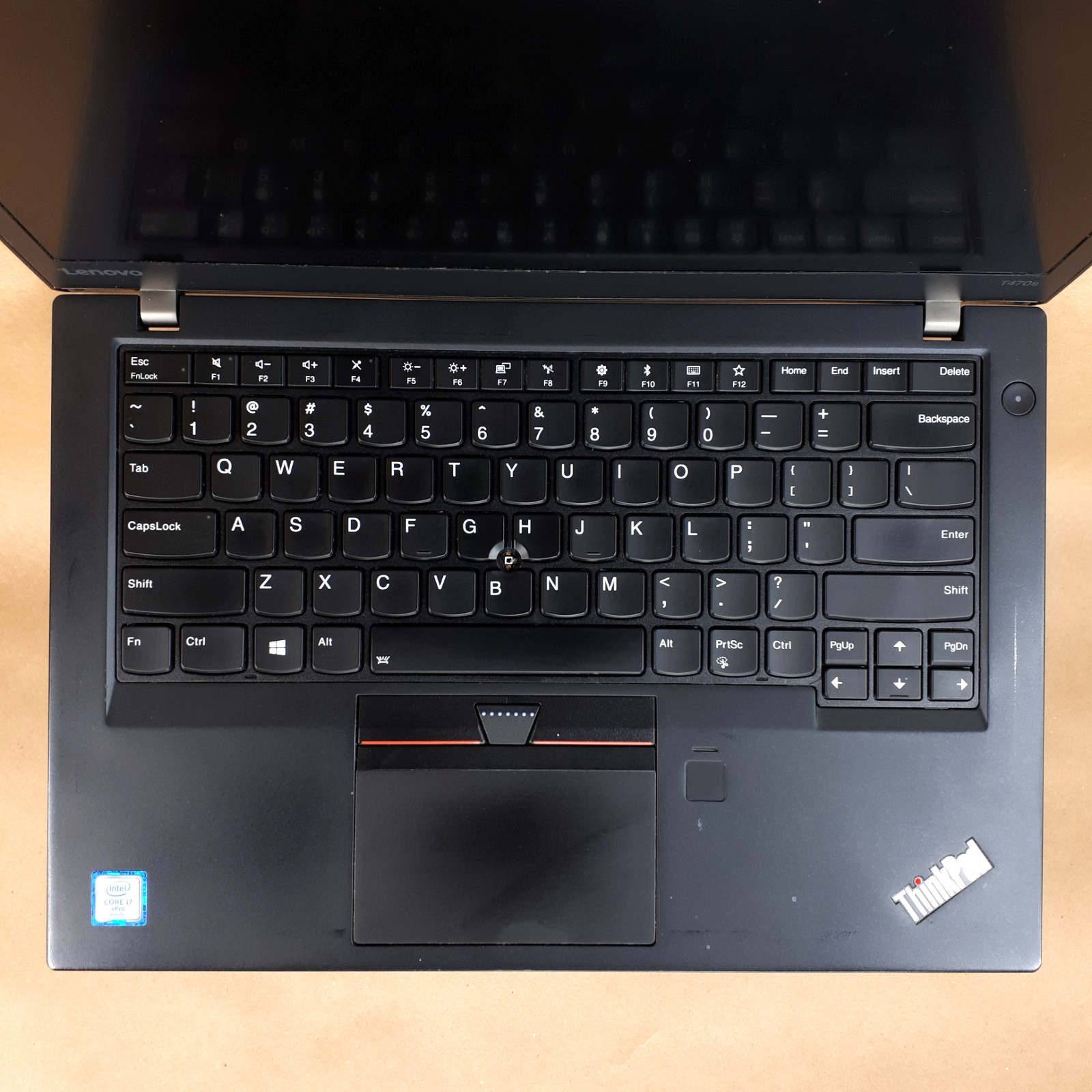 Lenovo ThinkPad T470s 14″ Laptop i7 vPro 2GB RAM For Parts AS IS *Read* H4041