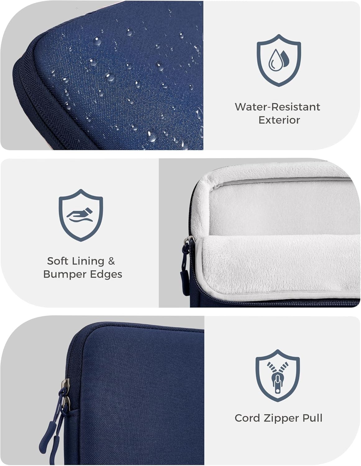 Slim Travel Sleeve for MacBook Neo 13” 2026 (Models A3404, A18 Pro), Indigo Case