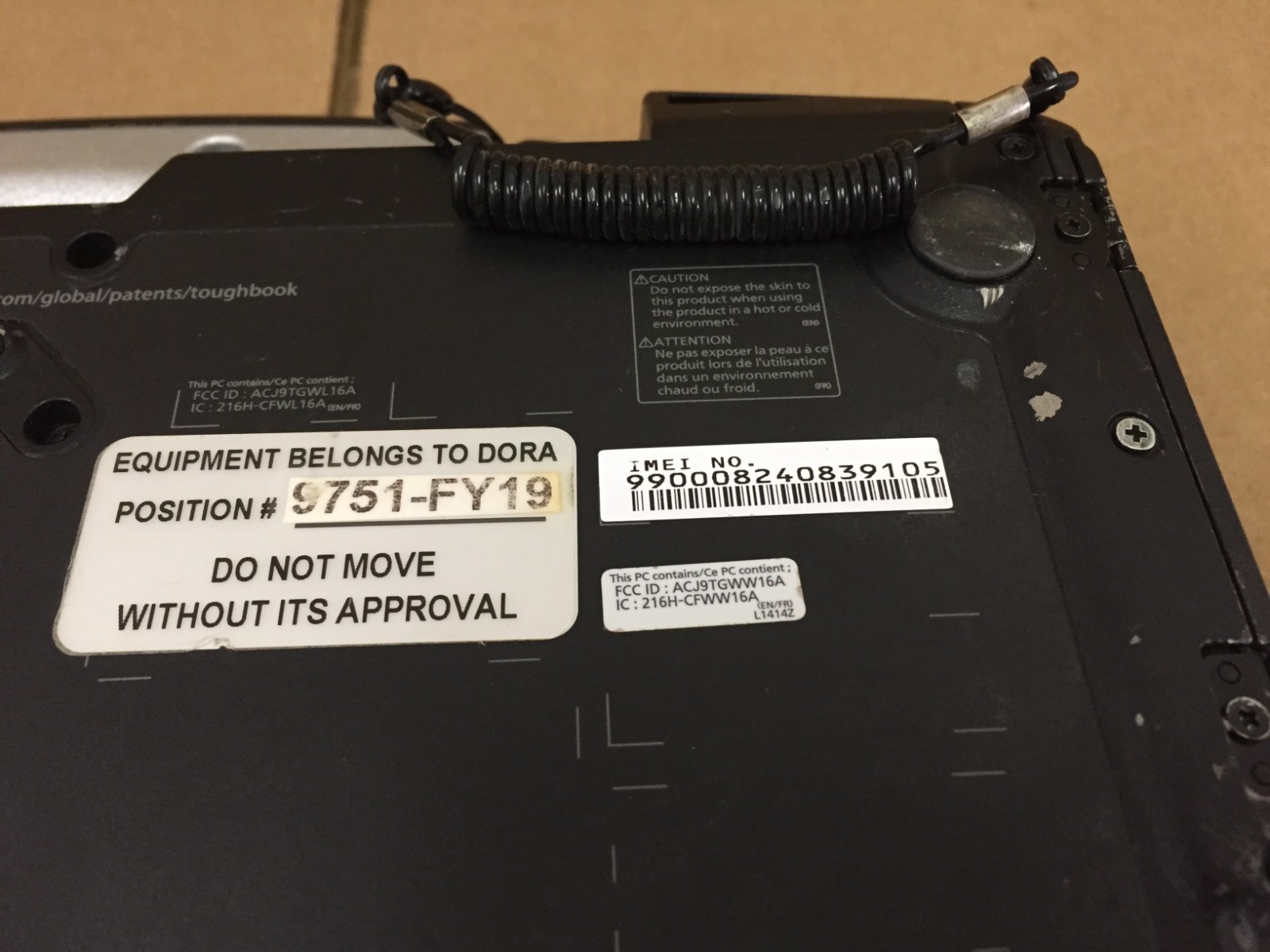 Panasonic Toughbook CF31 MK6 Touchscreen i5-7300U 16GB DDR4 DVDRW No HD/Caddy/AC