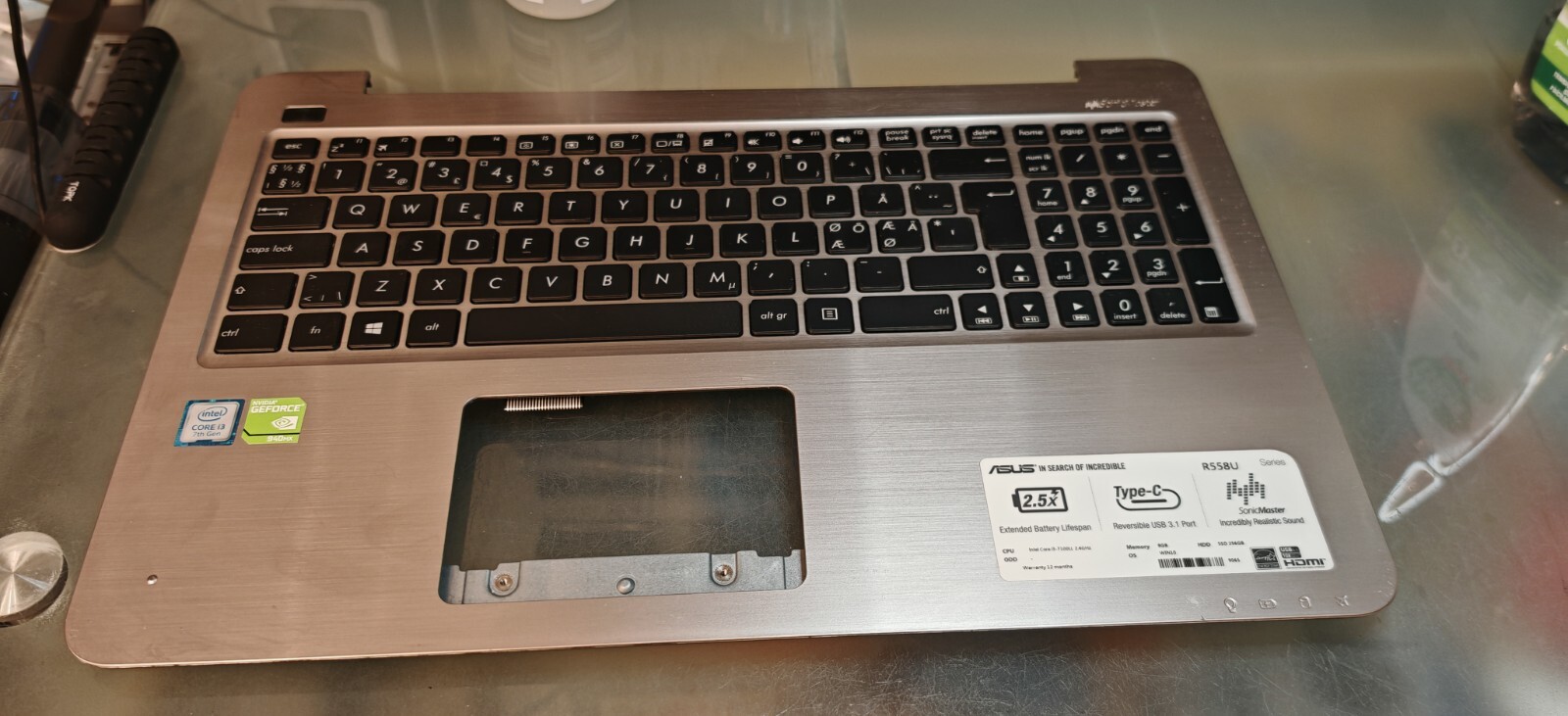 ASUS X556U R556U F556U R558 TOP BODY PALMREST 13N0-UAA0811 13NB0BG3AP0111