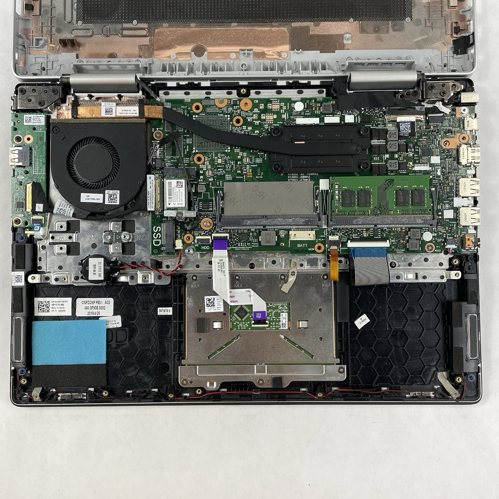 Dell Inspiron 5485 201 14″ Ryzen 5 3500U 3.7GHz 8GB RAM No SSD/OS/AC/Batt – READ