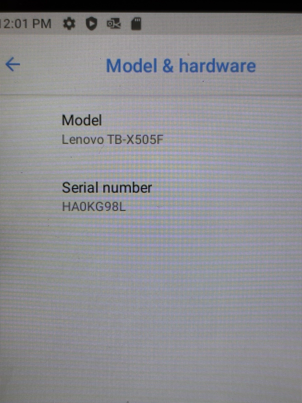 Lenovo Tablet M10 Tb-x505f With Case 10” Screen