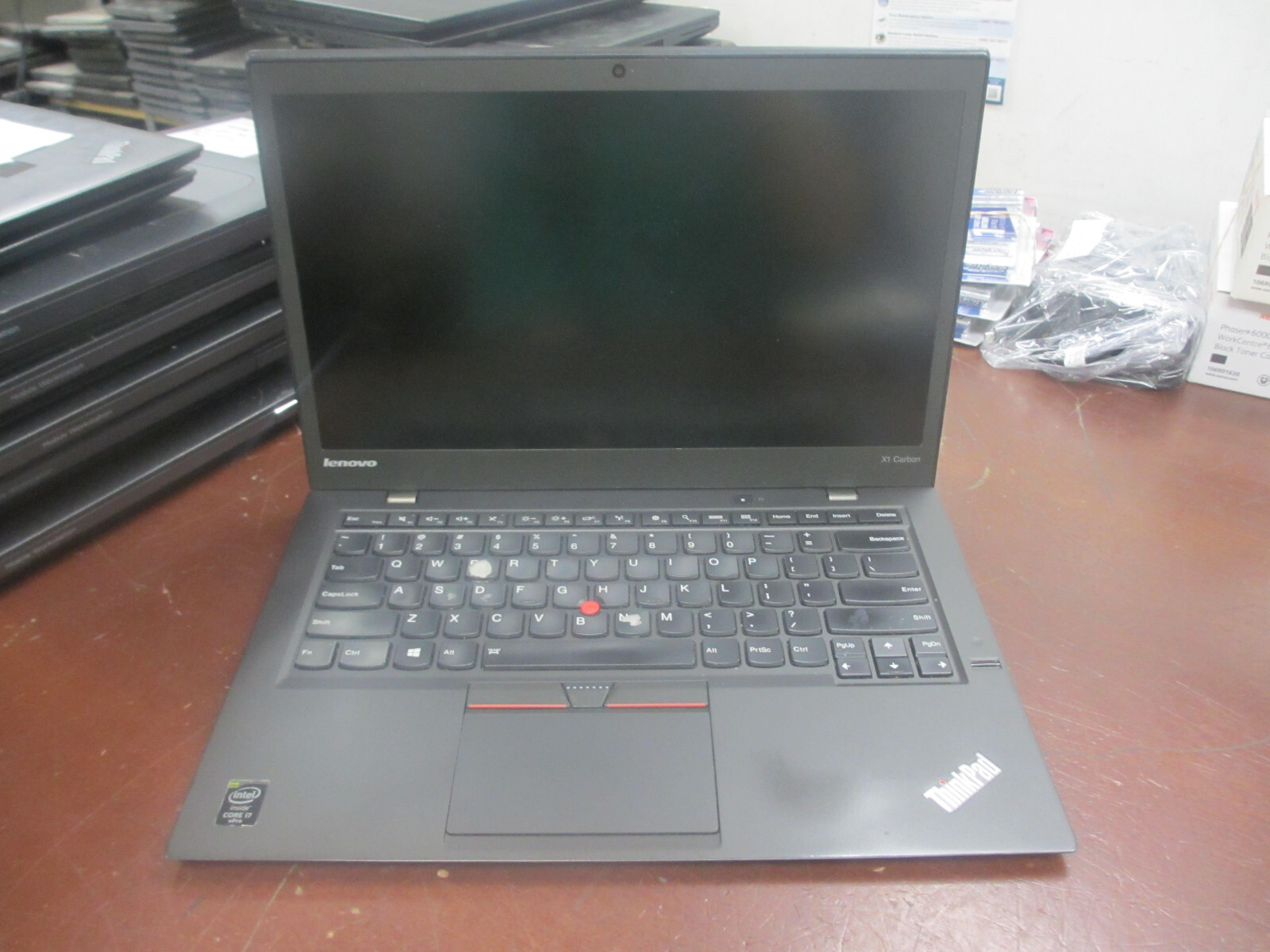 Lenovo ThinkPad X1 Carbon 2.60Ghz i7-5600U 8GB 256GB SSD Laptop w/ AC [NO OS]