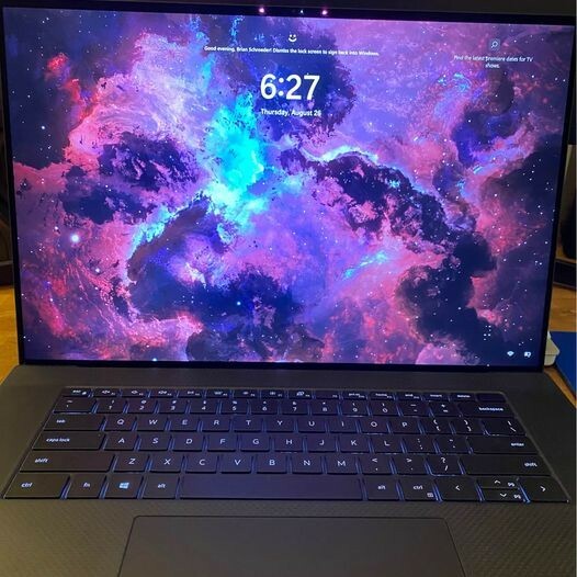 Dell XPS 17 9700 2060 Max-Q i7-10875h UHD 32GB RAM