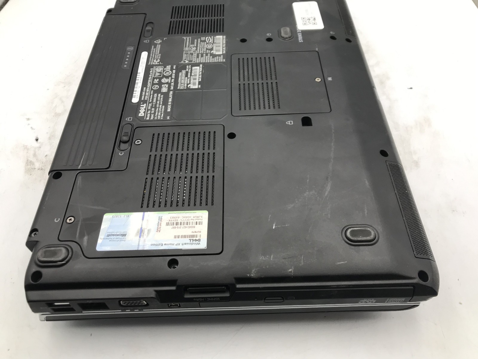 DELL INSPIRON 1520 – BOOTS TO BIOS – INTEL CORE 2 DUO – NO RAM -READ DESCRIP- BB