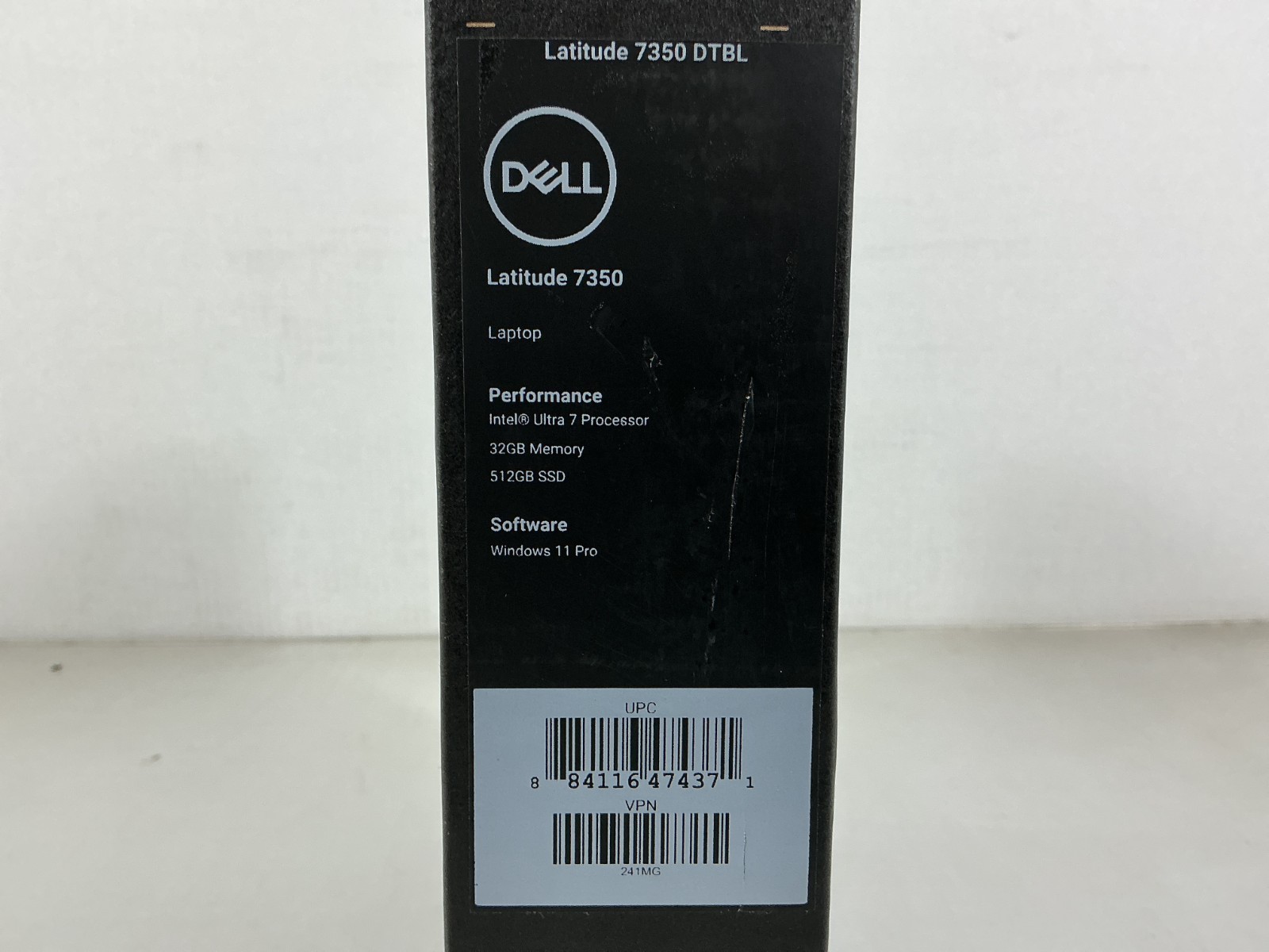 Dell Latitude 7350 Detachable 13″ 3K Touch Ultra 7 164U 32GB 512GB SSD – 241MG
