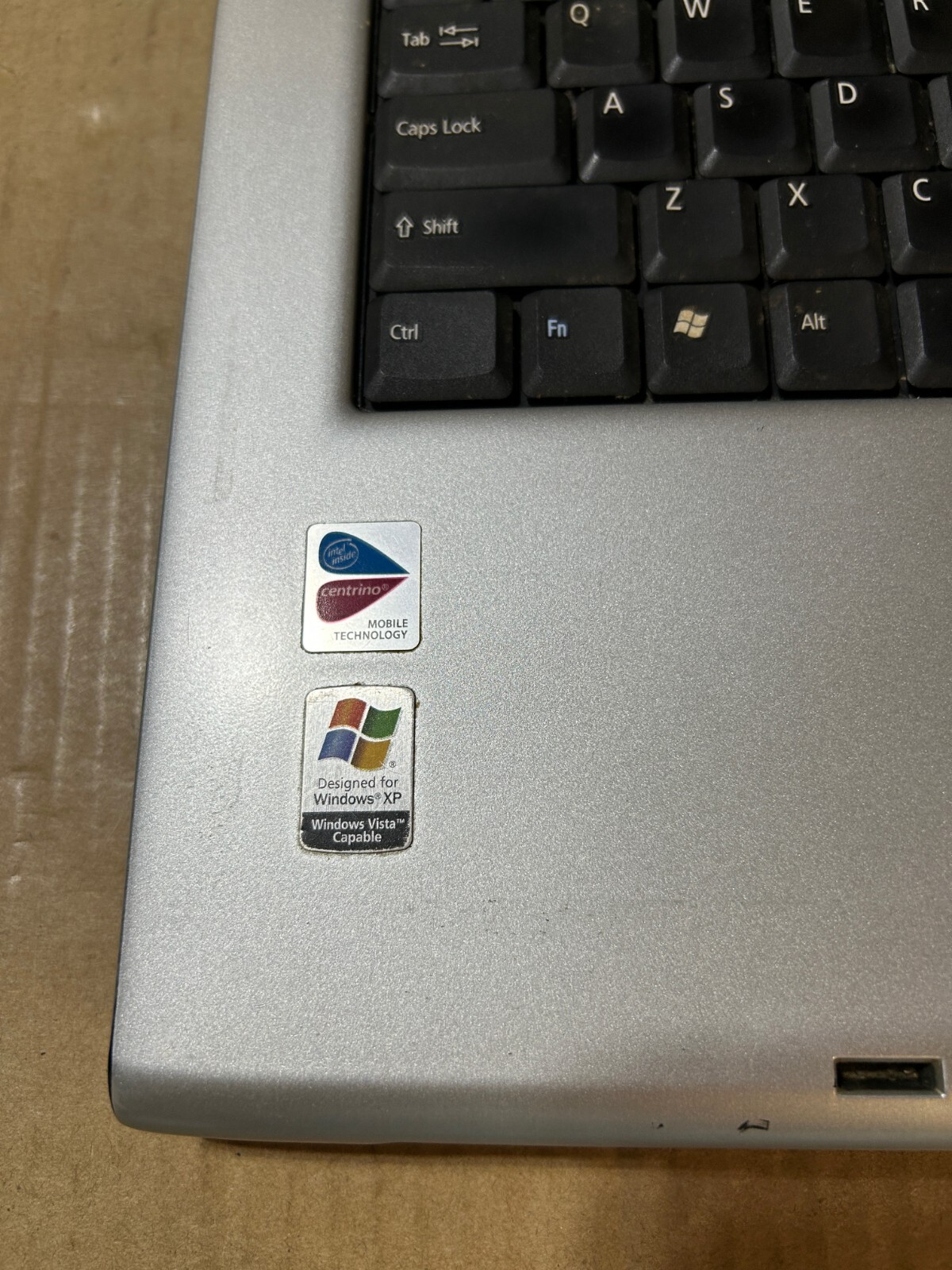 Used – Parts – Vintage – Acer Aspire 1640Z – Intel Pentium M – Centrino – 1GB