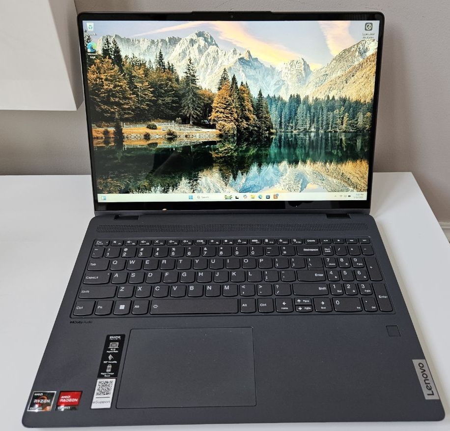Lenovo Flex 5 16ALC7 16-inch 2-in-1 TOUCH R5 5500U 8Gb RAM 256Gb NVME Win 11 Pro