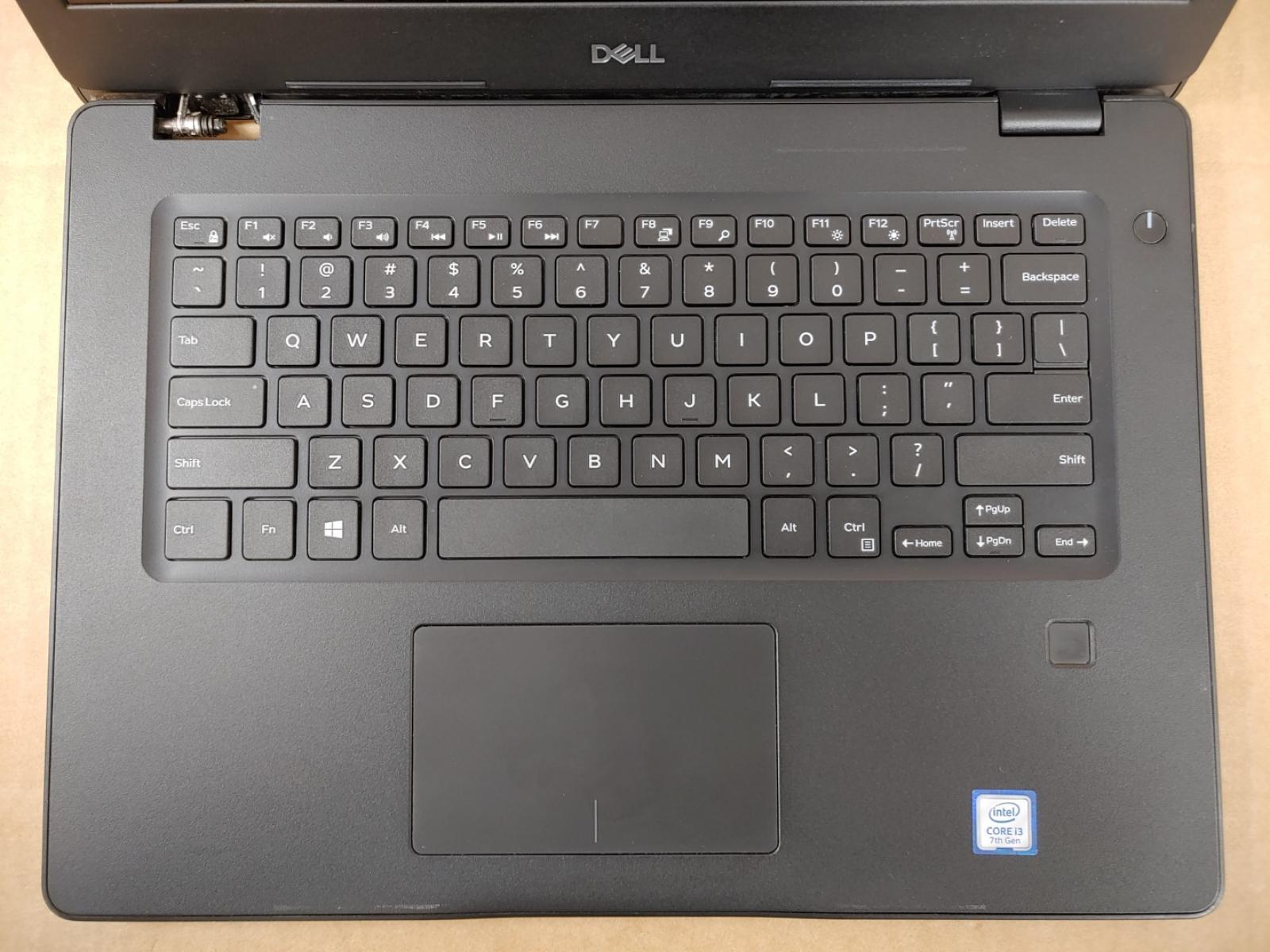 Dell Latitude 3490 14″ Touch i3-7020U✔ *NO RAM/NO HDD/NO AC* MISSING HINGE COVER