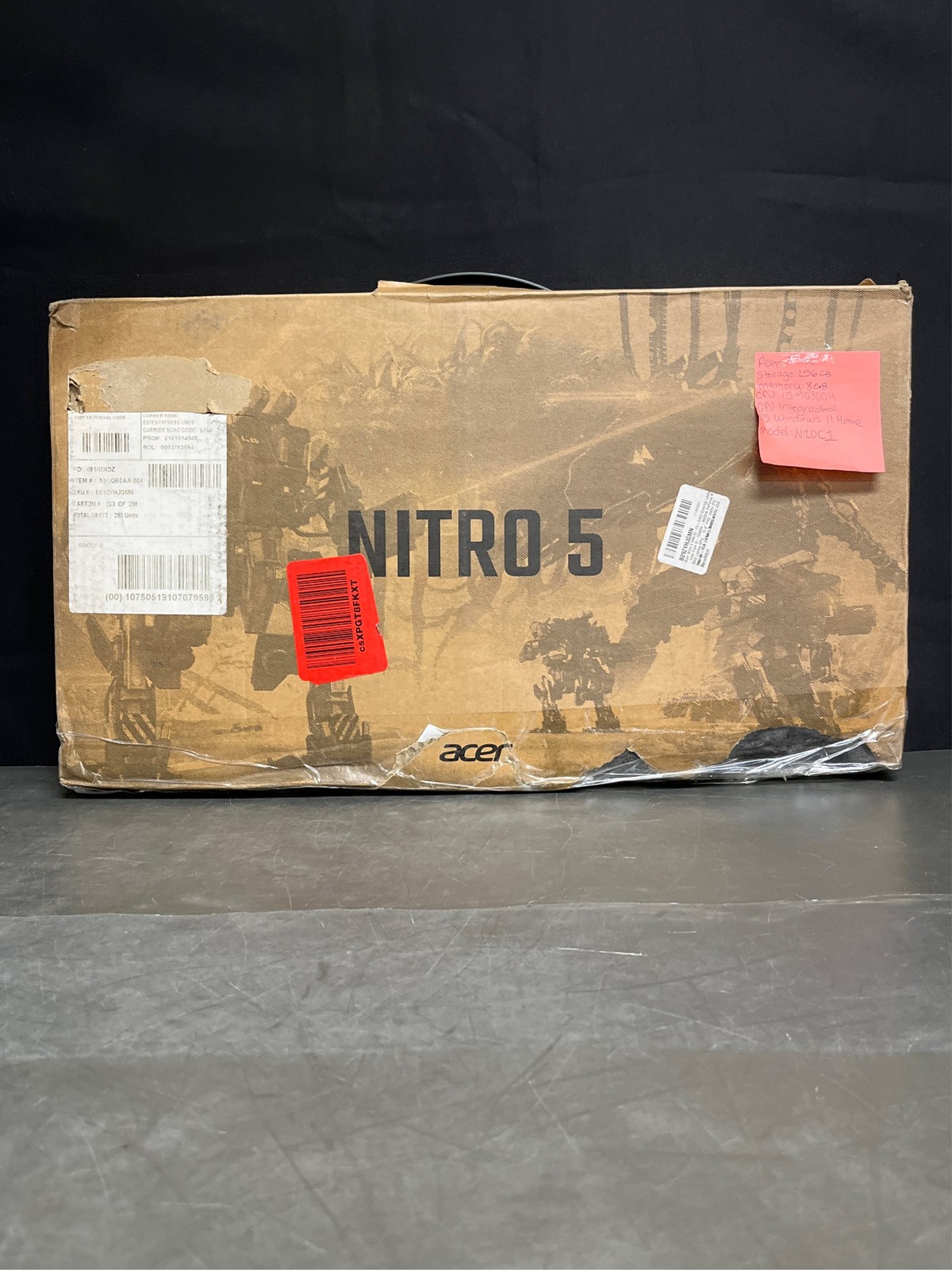 Acer Nitro 5 AN515-55-53E5 Gaming Laptop | Intel Core i5-10300H | NVIDIA GeForce