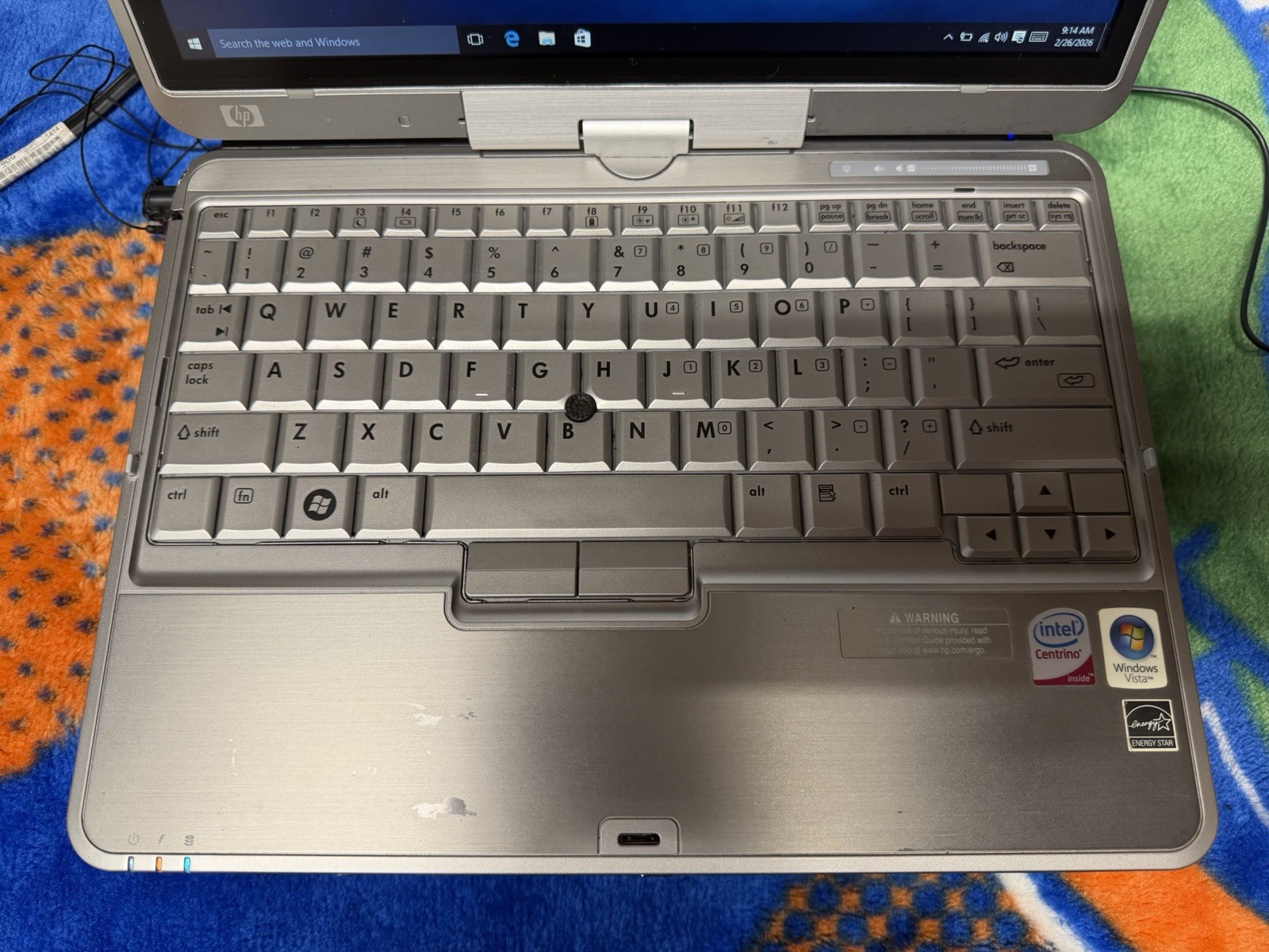 HP 2710p Convertible Laptop/Tablet Computer