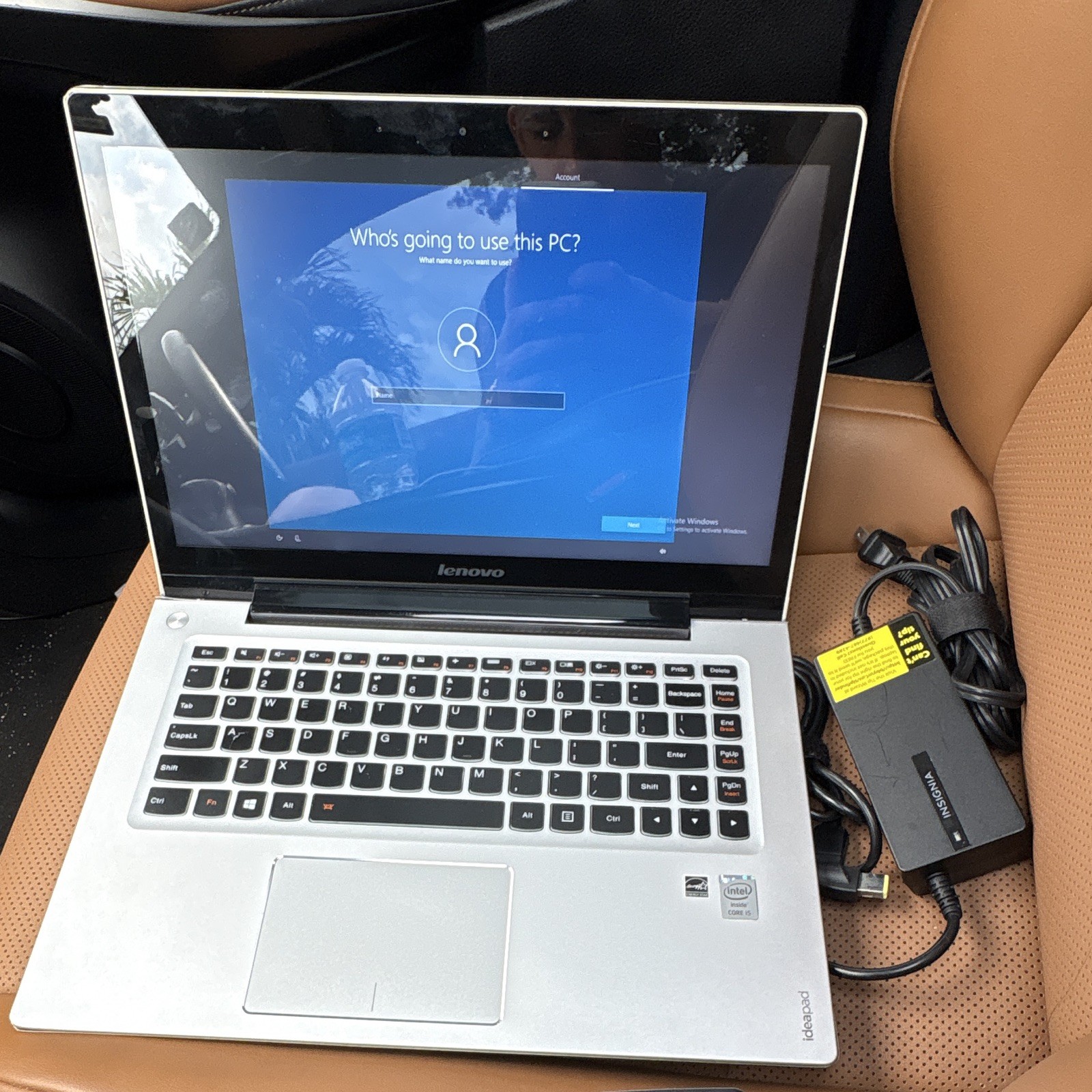 Lenovo IdeaPad 13.3in Intel Core i5 Windows Silver Laptop w/ Charger