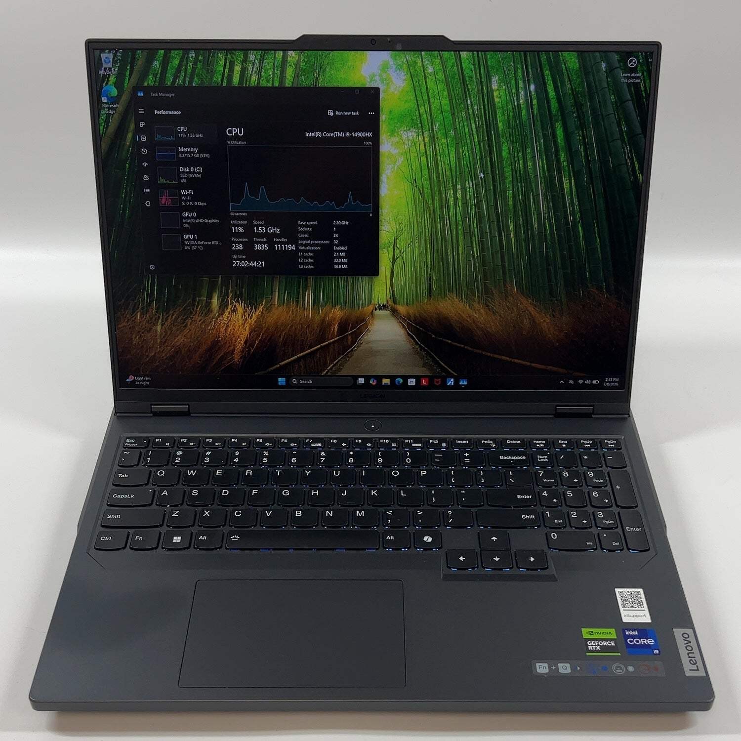 Lenovo Legion Pro 5 16″ i9-14900HX 2.2GHz 16GB RAM 1TB SSD GeForce RTX 4060