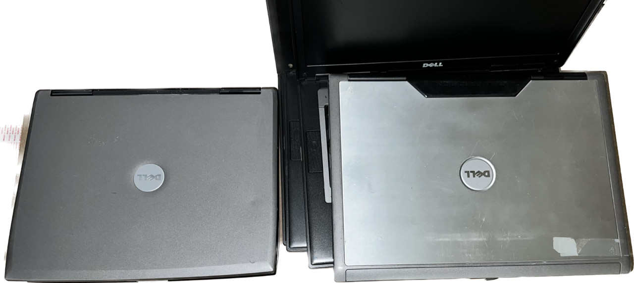 PARTS LOT ‘6’ Dell D531, ‘1’ M65, ‘1’ D520, 15″ REPAIR-REQ/FOR PARTS [Latitude]