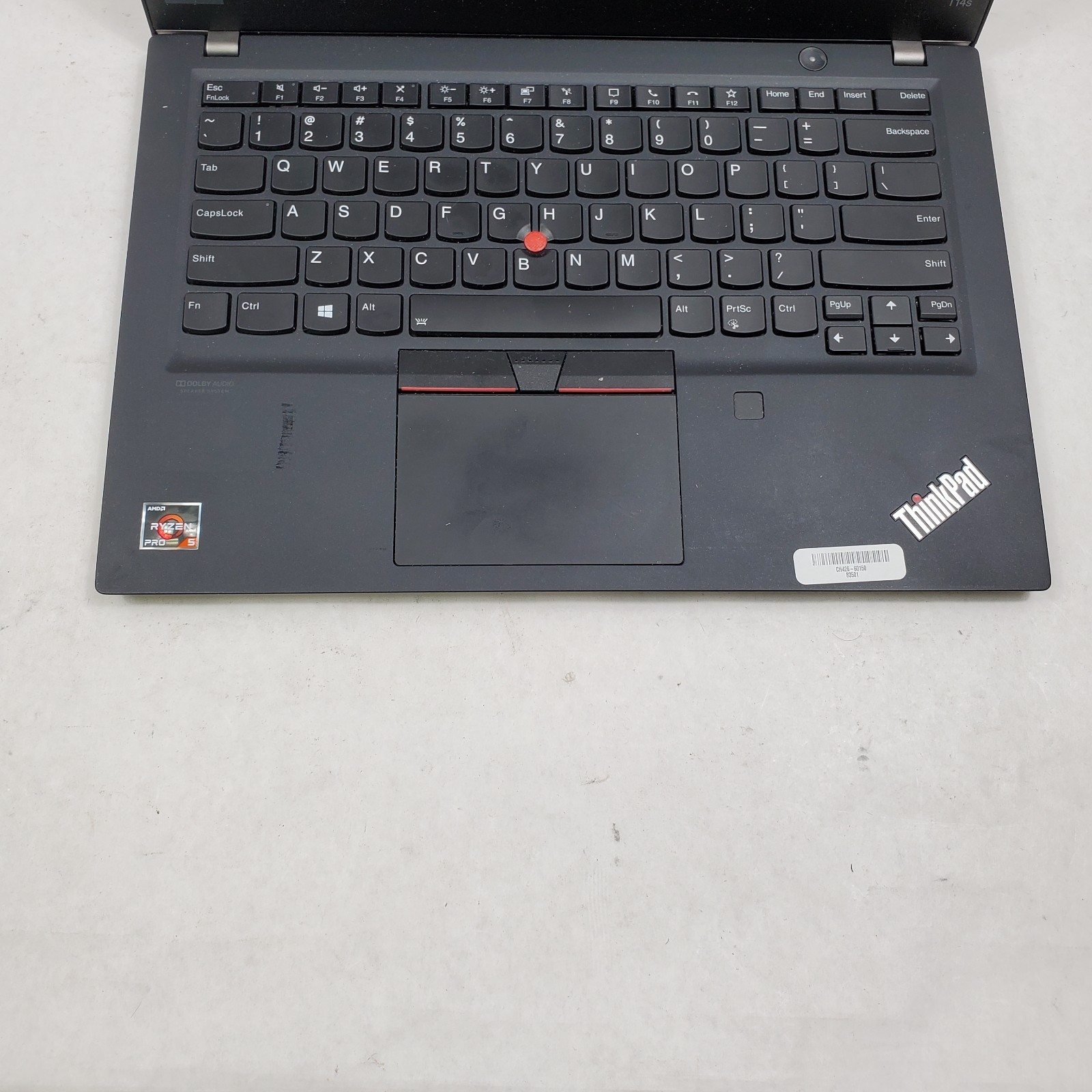 Lenovo ThinkPad T14s Gen1 Ryzen 5 PRO 4650U 8GB RAM 256GB NVME NO OS