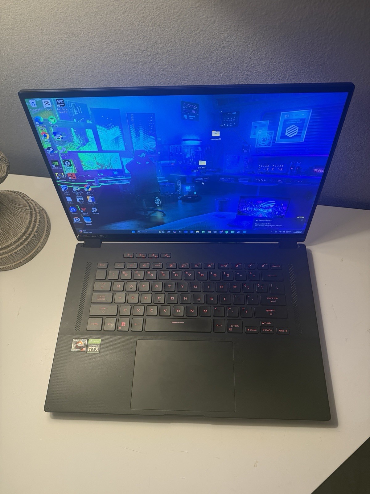 ASUS ROG Flow X16 GV601RM 16” Gaming Laptop Ryzen 9 6900HS RTX 3060 QHD 165Hz