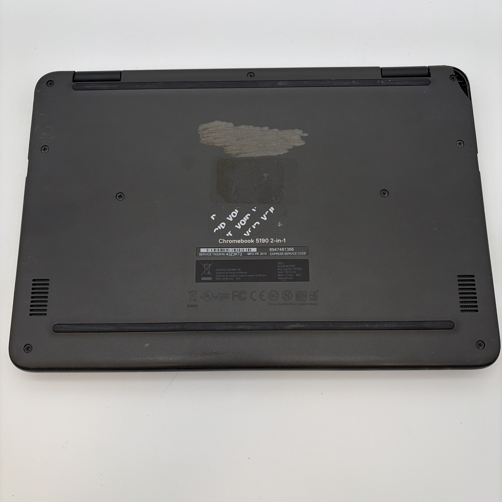 Dell Chromebook 5190 Touchscreen X360