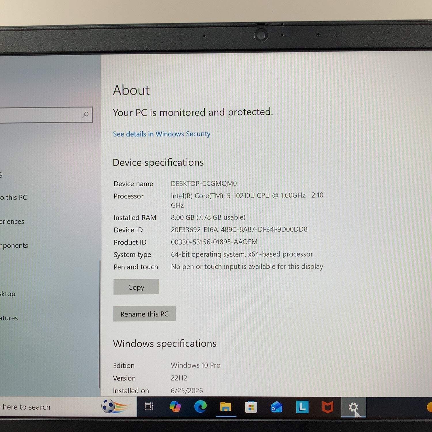 Lenovo ThinkPad E14 Gen 1 20RA-004YUS 14″ i5-10210U 1.6GHz 8GB RAM 256GB SSD