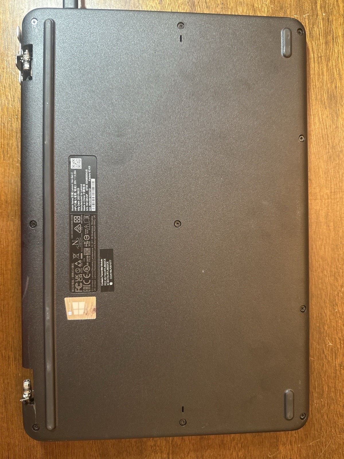 Lenovo 14w Gen 2 14” Laptop 82N80004US Parts/Repair Faint Screen Backlight Issue