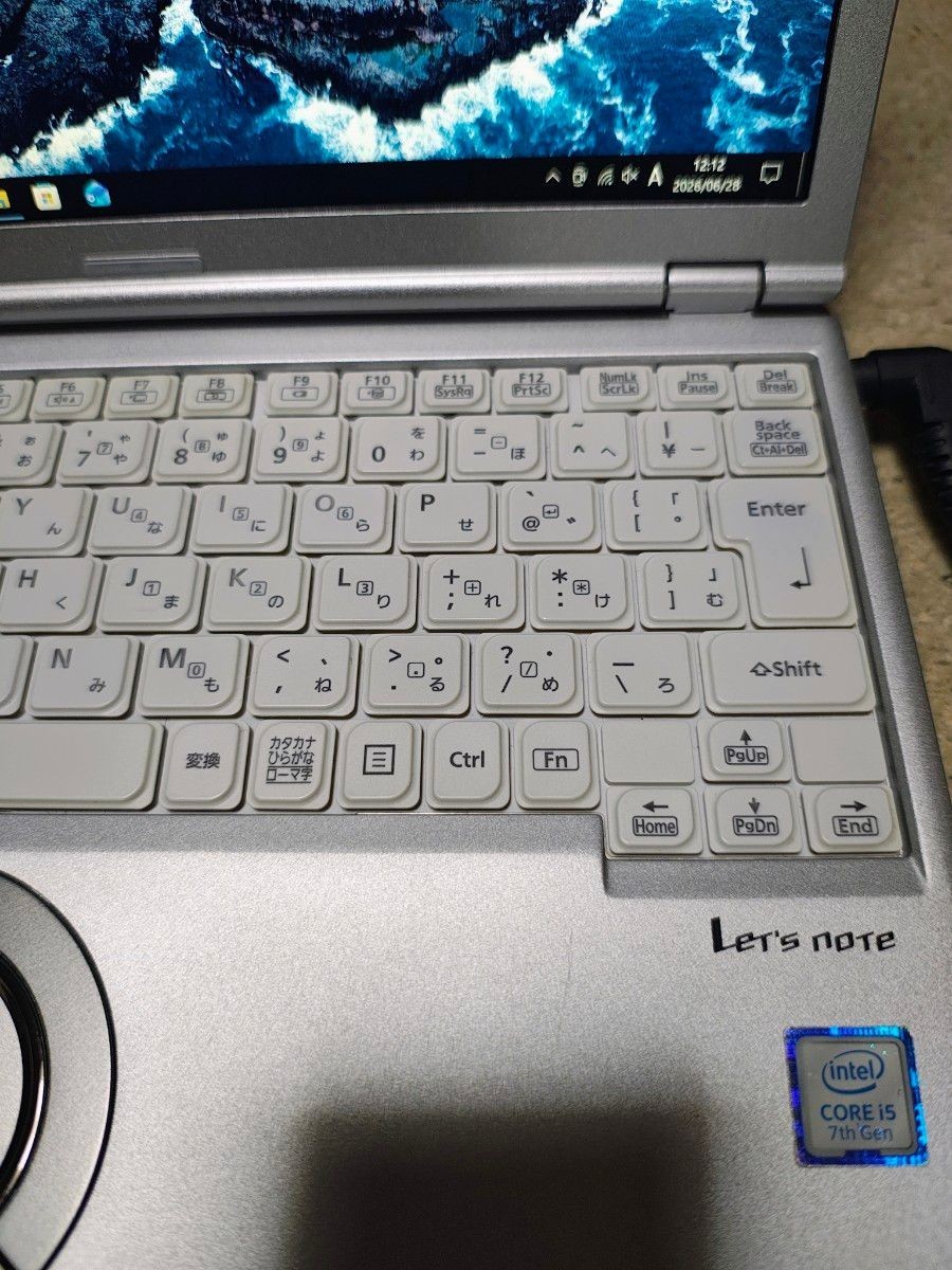 Panasonic Let’s note CF-SZ6 i5-7200u 8GB 128GB Windows10 pro Tested