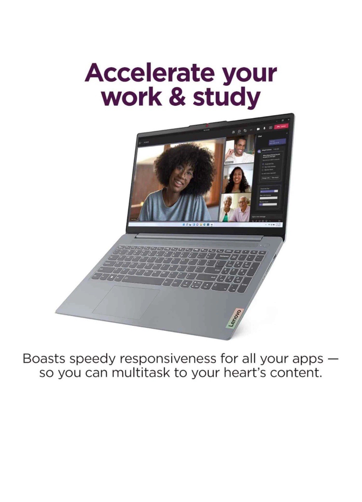 Lenovo IdeaPad Slim 3 15.6 5825U AMD Radeon 16GB 512GB 15.6″ LCD Touch FHD 3Cell