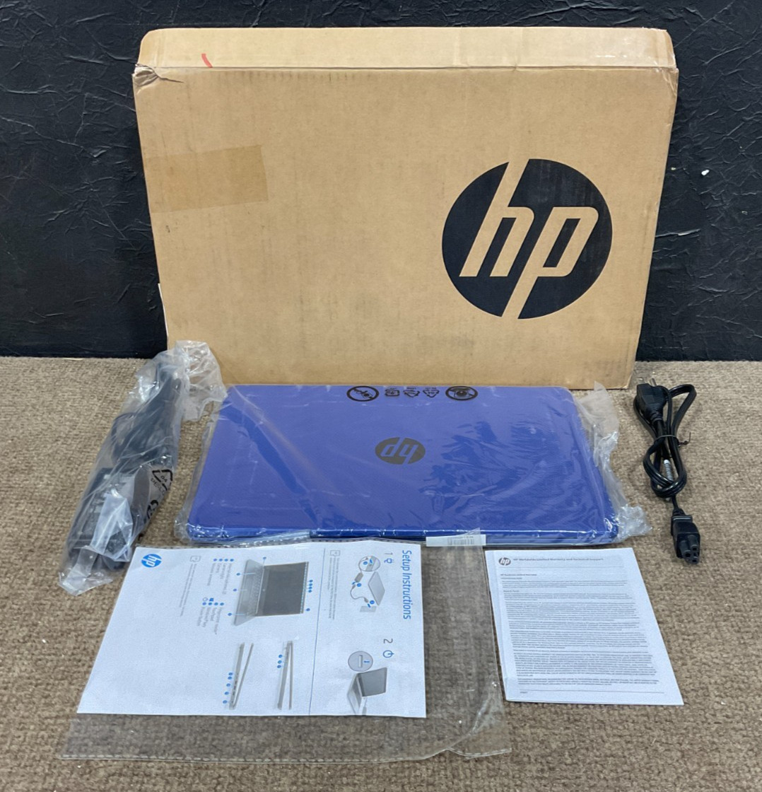 HP Laptop 14-fq0010nr 3020e 4GB 64GB 14W indigo blue 1F8K4UA#ABA ✅❤️️✅❤️️