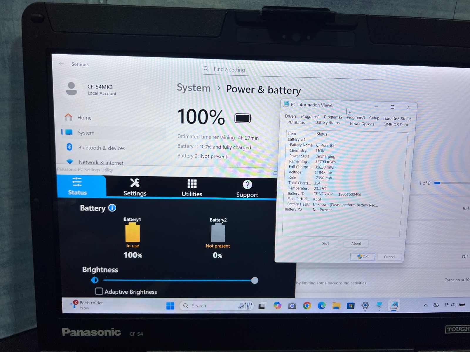 CF-54J5894VM, i5-7300U @2.60GHz, 16GB, 256GB SSD M.2, TOUCHSCREEN, 4G LTE, HDMI