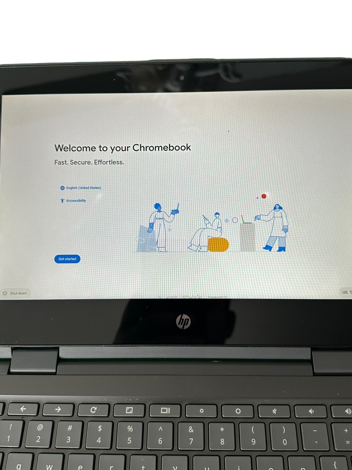 HP Chromebook X360 11 G1 EE N3350 1.1ghz 4GB 32GB 11.6″ Touch 2-in-1 Laptop READ