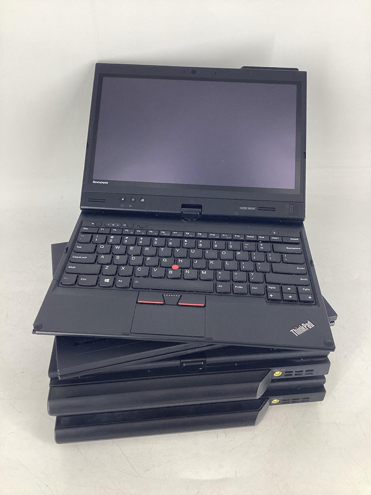 LOT OF 4 Lenovo ThinkPad X220 X230 Tablet 12.5″ Touch i5 i7 Mixed RAM, No SSD