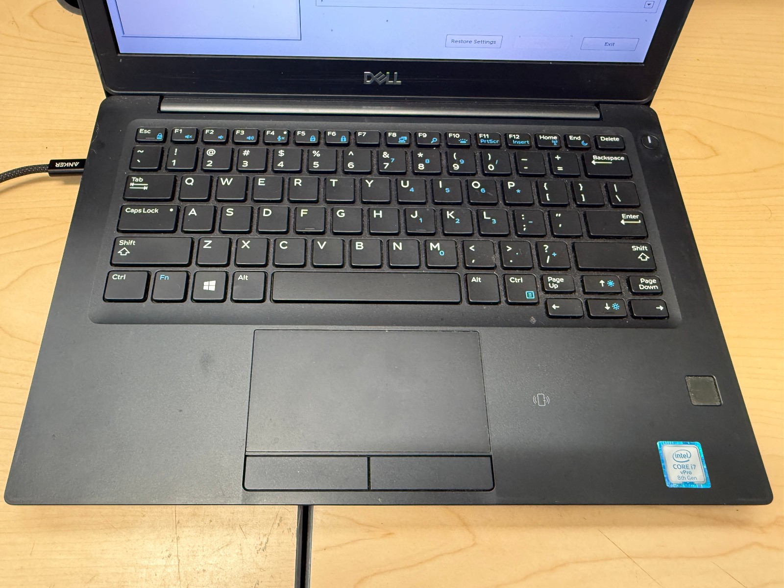 Dell Latitude 7290 11″ i7-8650U, 4GB DDR4, No SSD, Boots to BIOS, No OS